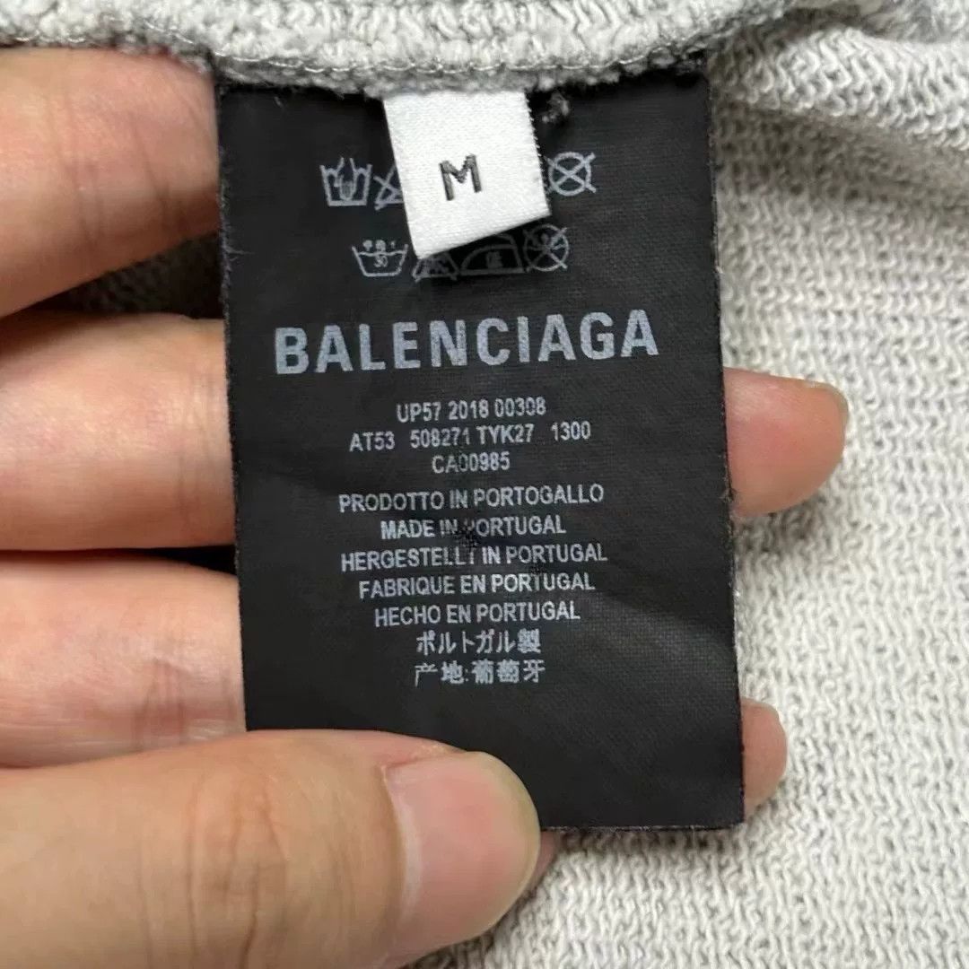 Balenciaga balenciaga small logo sweatshirt size medium Size US M / EU 48-50 / 2 - 2 Thumbnail