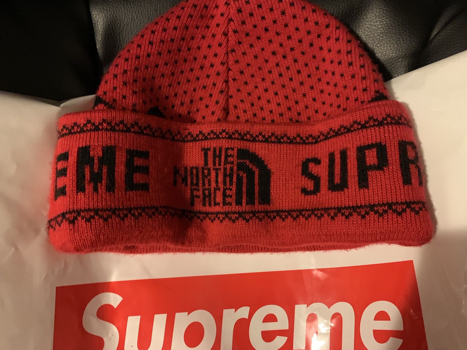 Supreme North Face Beanie | Grailed
