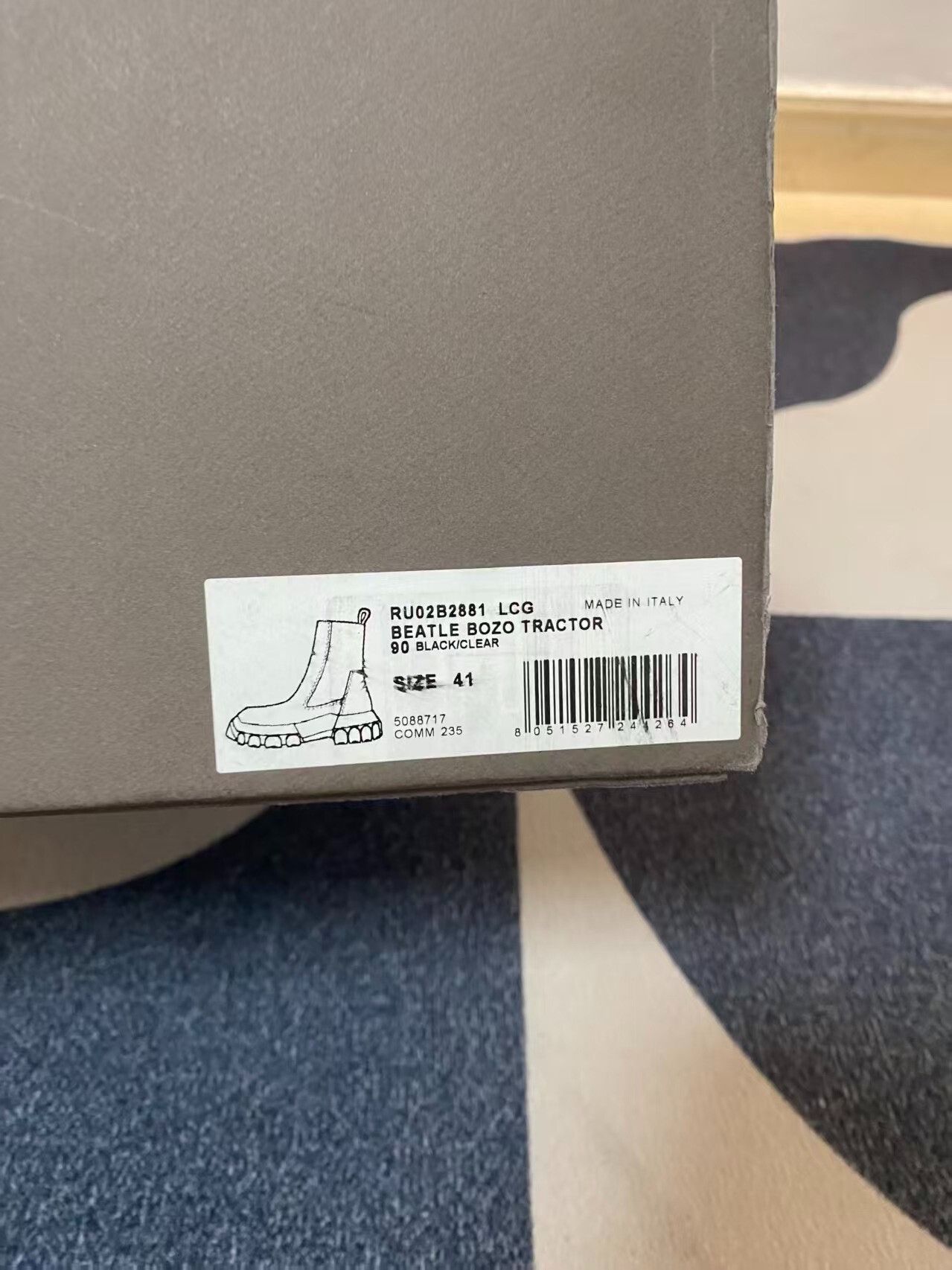 Rick Owens rick owens octopus bottom chelsea boots Size US 8 / EU 41 - 5 Thumbnail