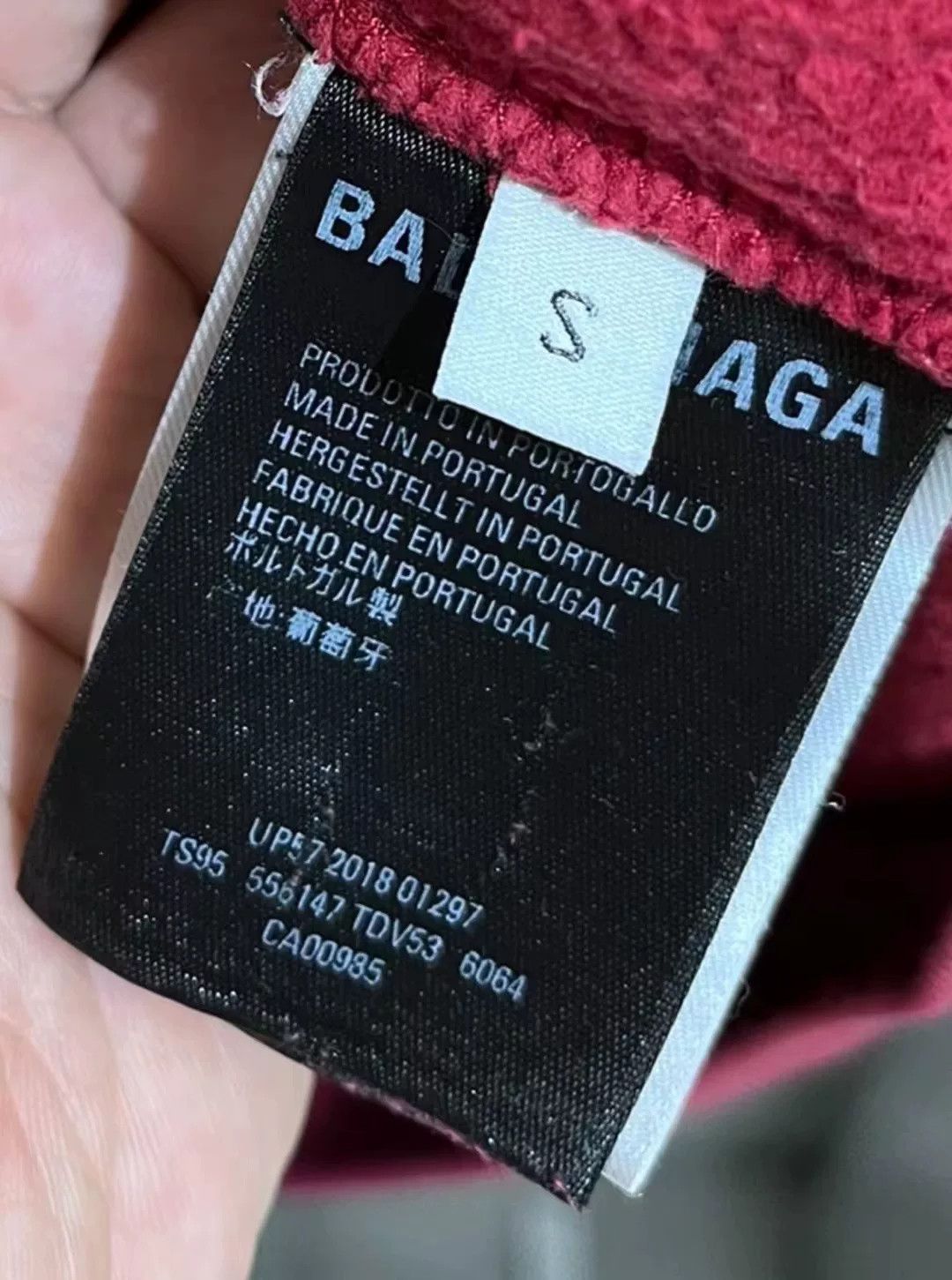 Balenciaga balenciaga logo sweatshirt in size small Size US S / EU 44-46 / 1 - 2 Thumbnail