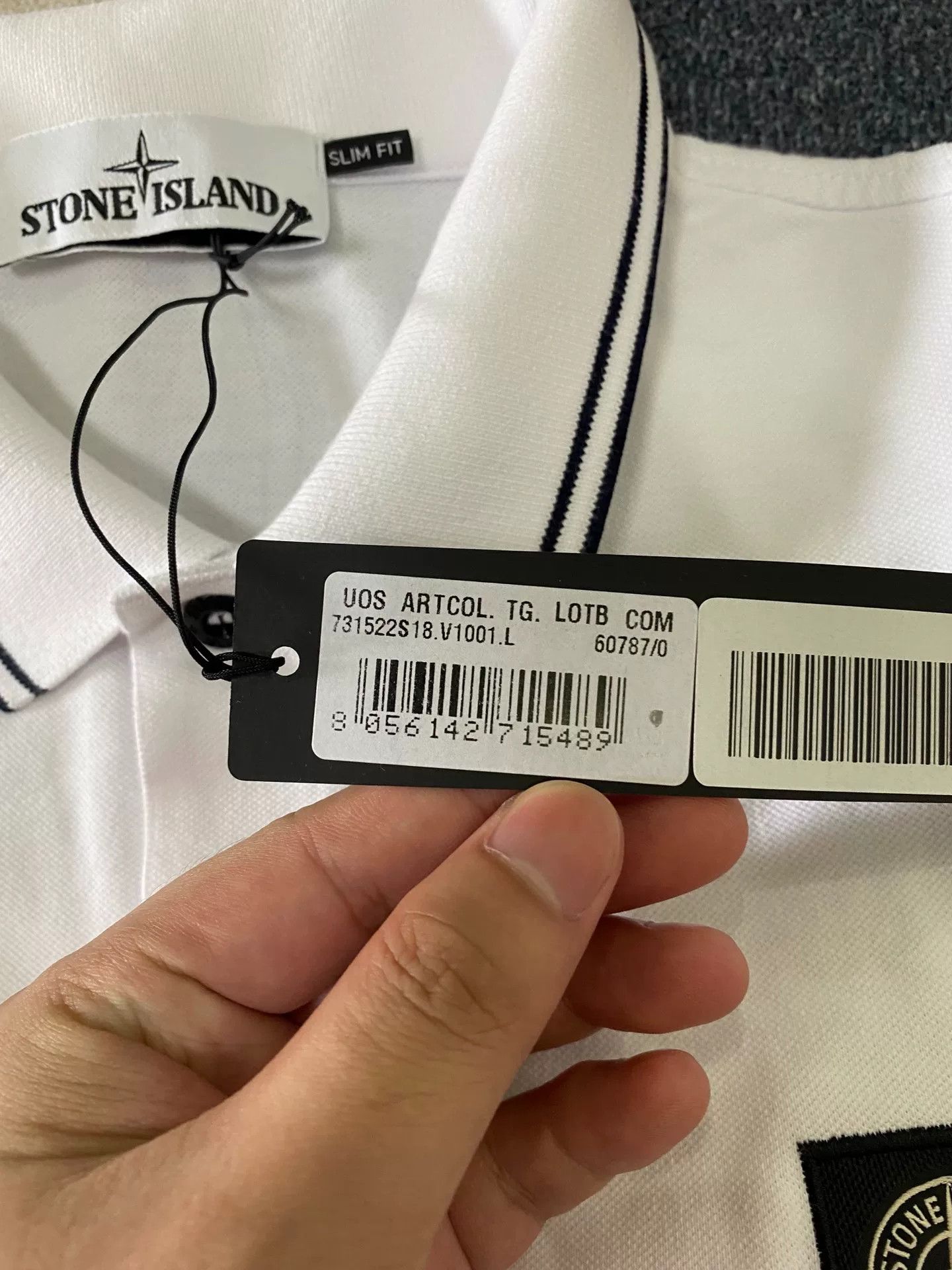 Stone Island stone island classic short sleeve t-shirt Size US L / EU 52-54 / 3 - 4 Thumbnail