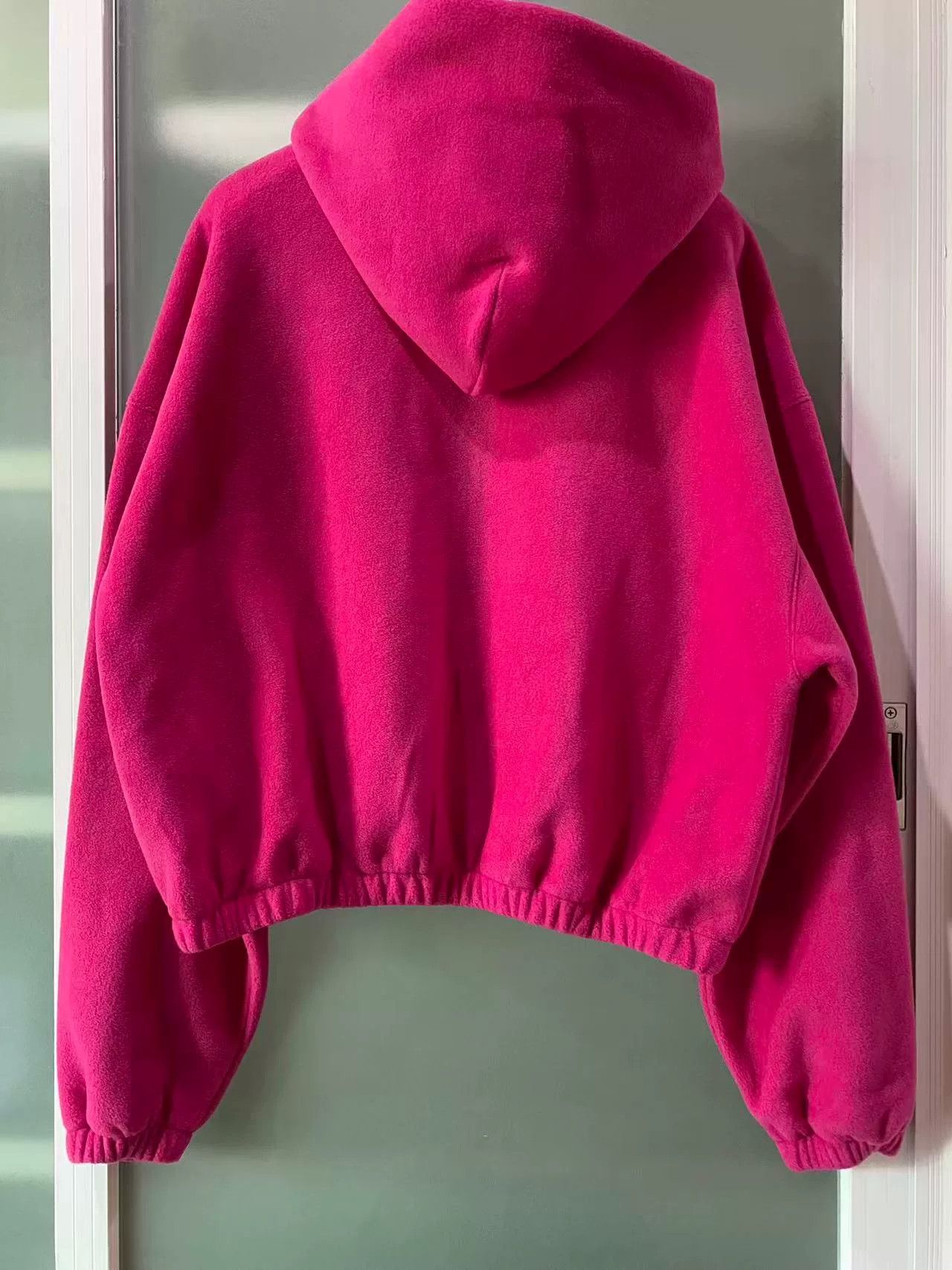 WE11DONE we11done logo zip-up hoodie in bright pink Size US M / EU 48-50 / 2 - 2 Thumbnail