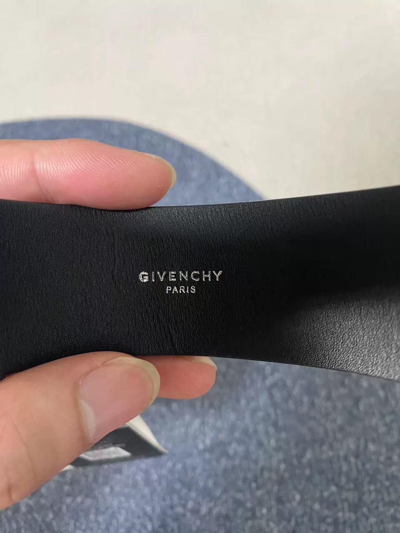 Givenchy givenchy letter print black bracelet size M Size ONE SIZE - 2 Thumbnail