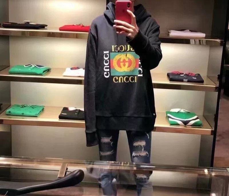 Gucci gucci square logo hoodie in excellent condition Size US S / EU 44-46 / 1 - 4 Thumbnail