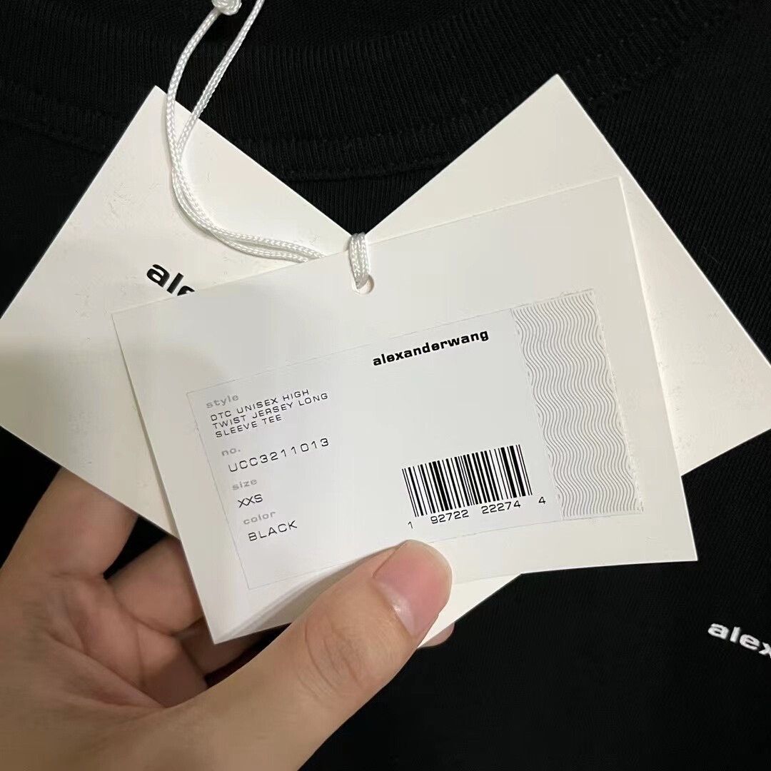Alexander Wang alexander wang long sleeve logo top Size US XXS / EU 40 - 3 Thumbnail