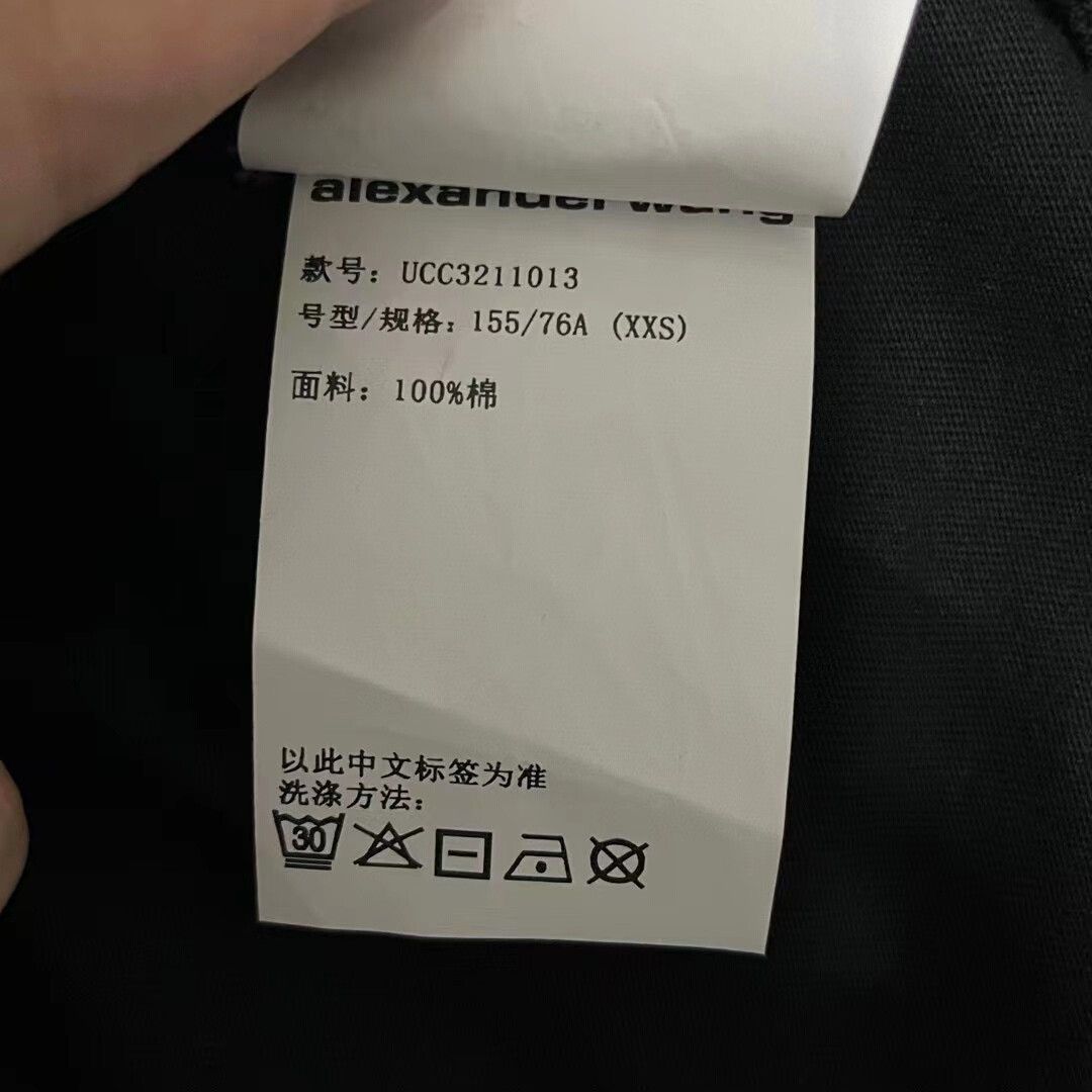 Alexander Wang alexander wang long sleeve logo top Size US XXS / EU 40 - 5 Thumbnail