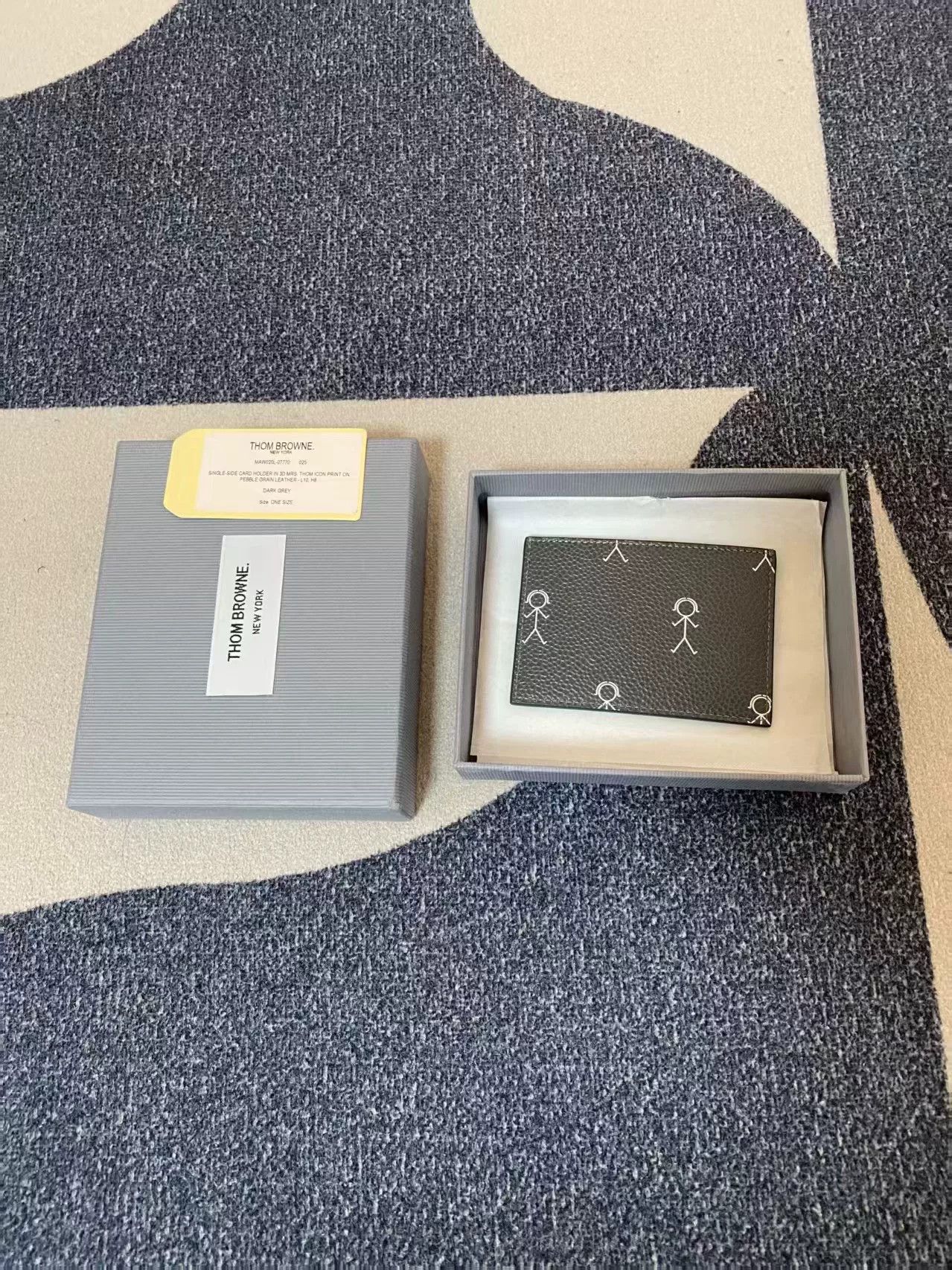 Thom Browne thom browne leather wallet with packaging Size ONE SIZE - 2 Thumbnail