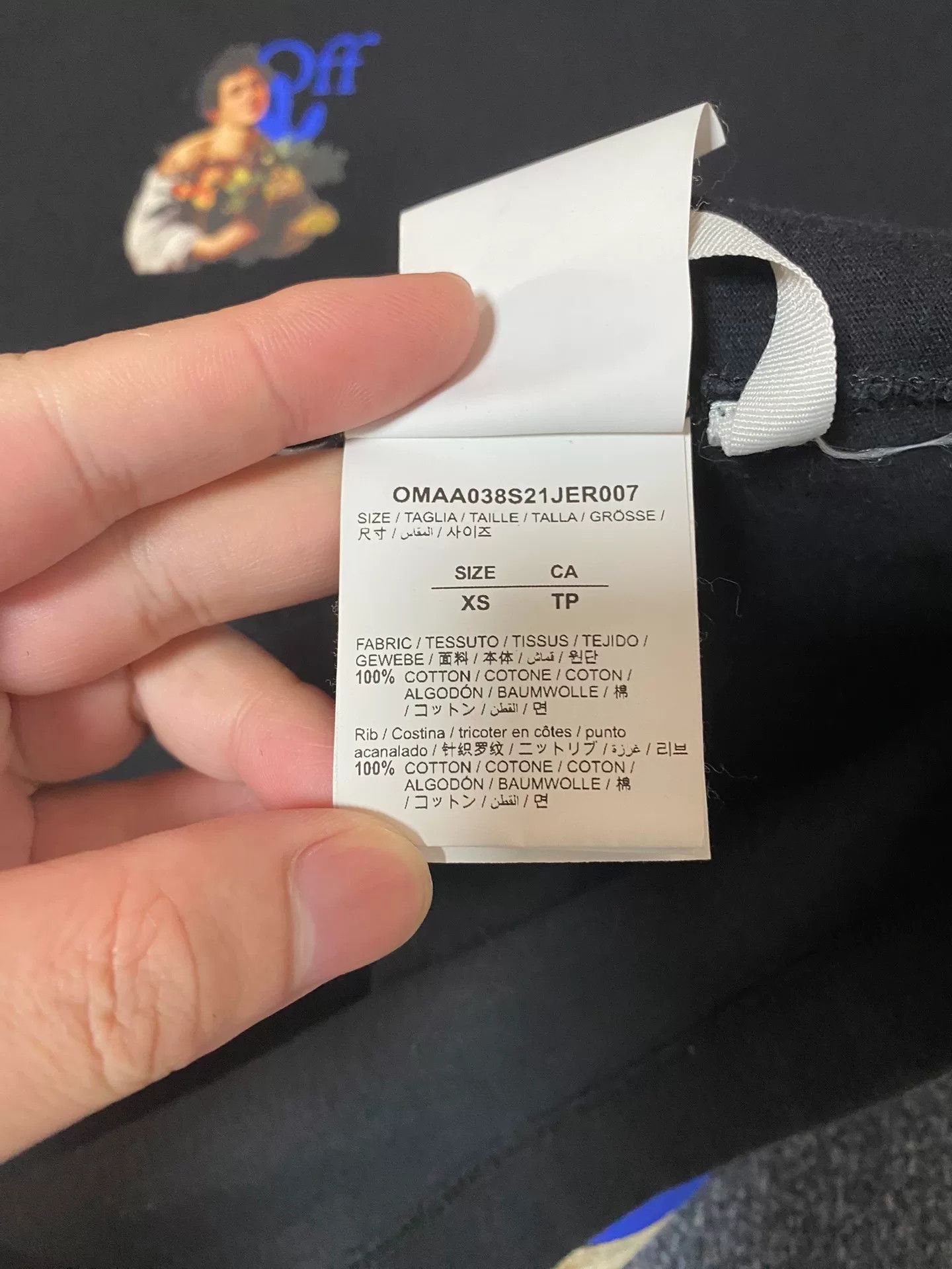 Off-White off white short sleeve graphic t-shirt Size US XS / EU 42 / 0 - 3 Thumbnail