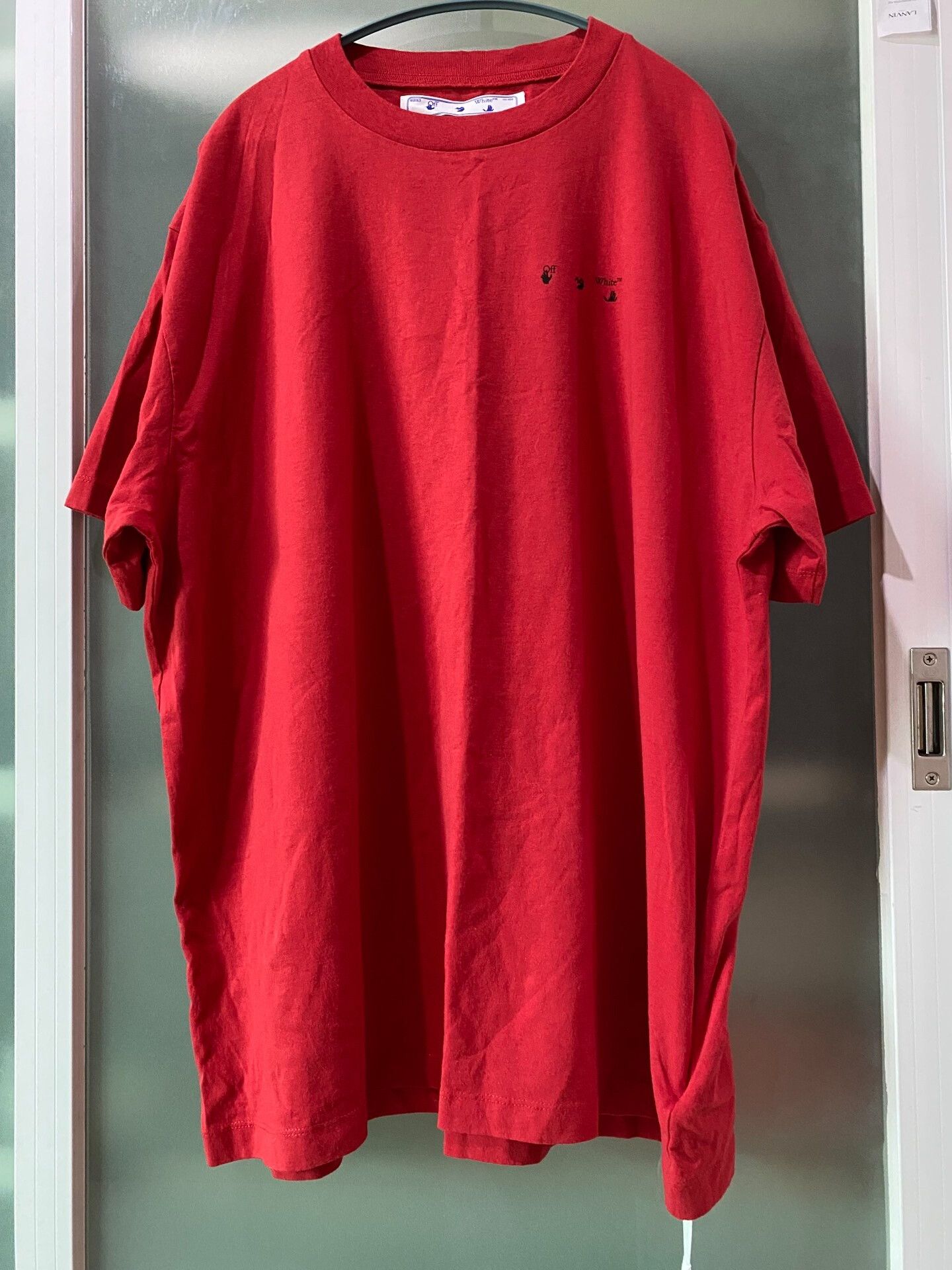 Off-White red graphic short sleeve t-shirt Size US S / EU 44-46 / 1 - 3 Thumbnail