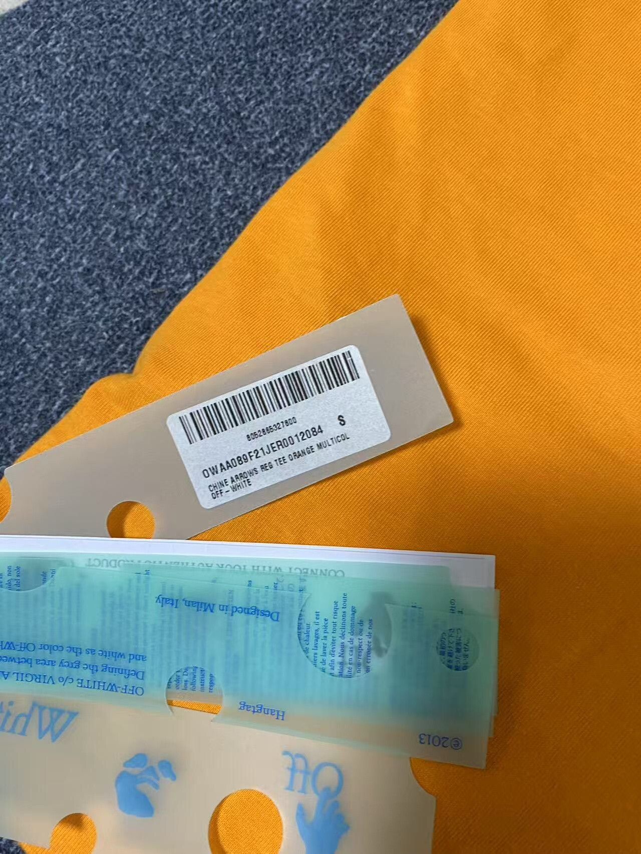 Off-White off white arrow logo short sleeve t-shirt Size US S / EU 44-46 / 1 - 3 Thumbnail