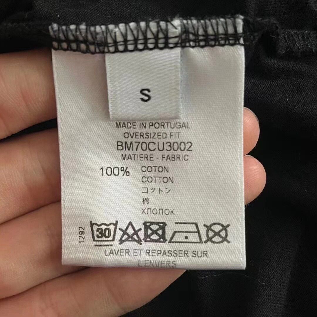 Givenchy givenchy short sleeve black t-shirt Size US S / EU 44-46 / 1 - 3 Thumbnail