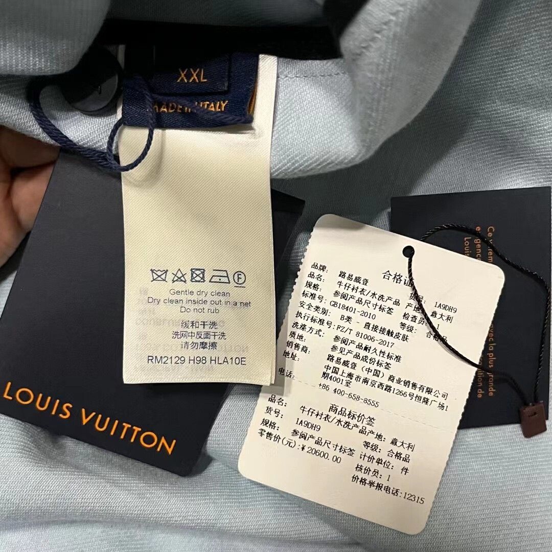 Louis Vuitton Louis Vuitton Laser Rendered Sunset Denim Shirt Size US XXL / EU 58 / 5 - 3 Thumbnail