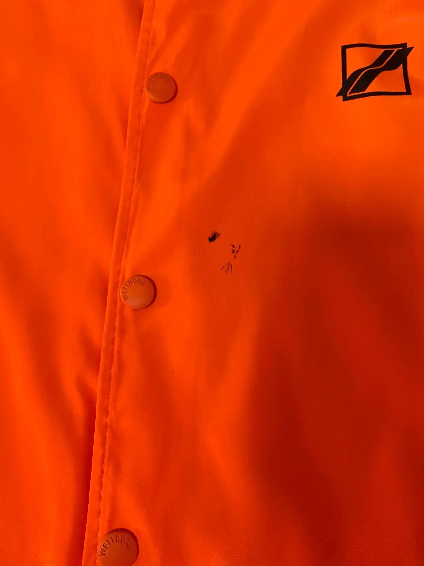 WE11DONE we11done Long Sleeve Orange Jacket Size S Size US S / EU 44-46 / 1 - 3 Thumbnail