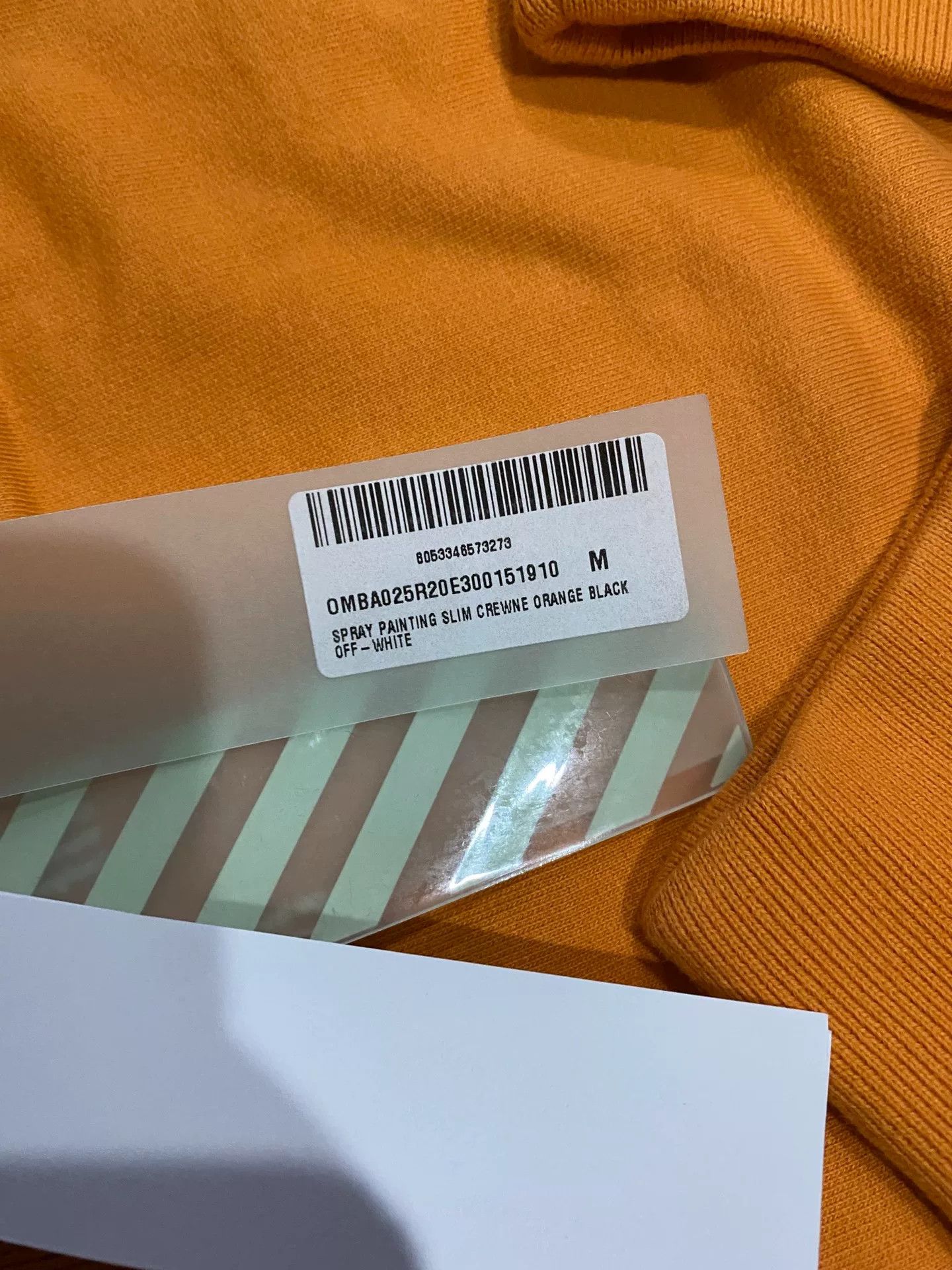 Off-White off white spray print long sleeve sweatshirt Size US M / EU 48-50 / 2 - 4 Thumbnail