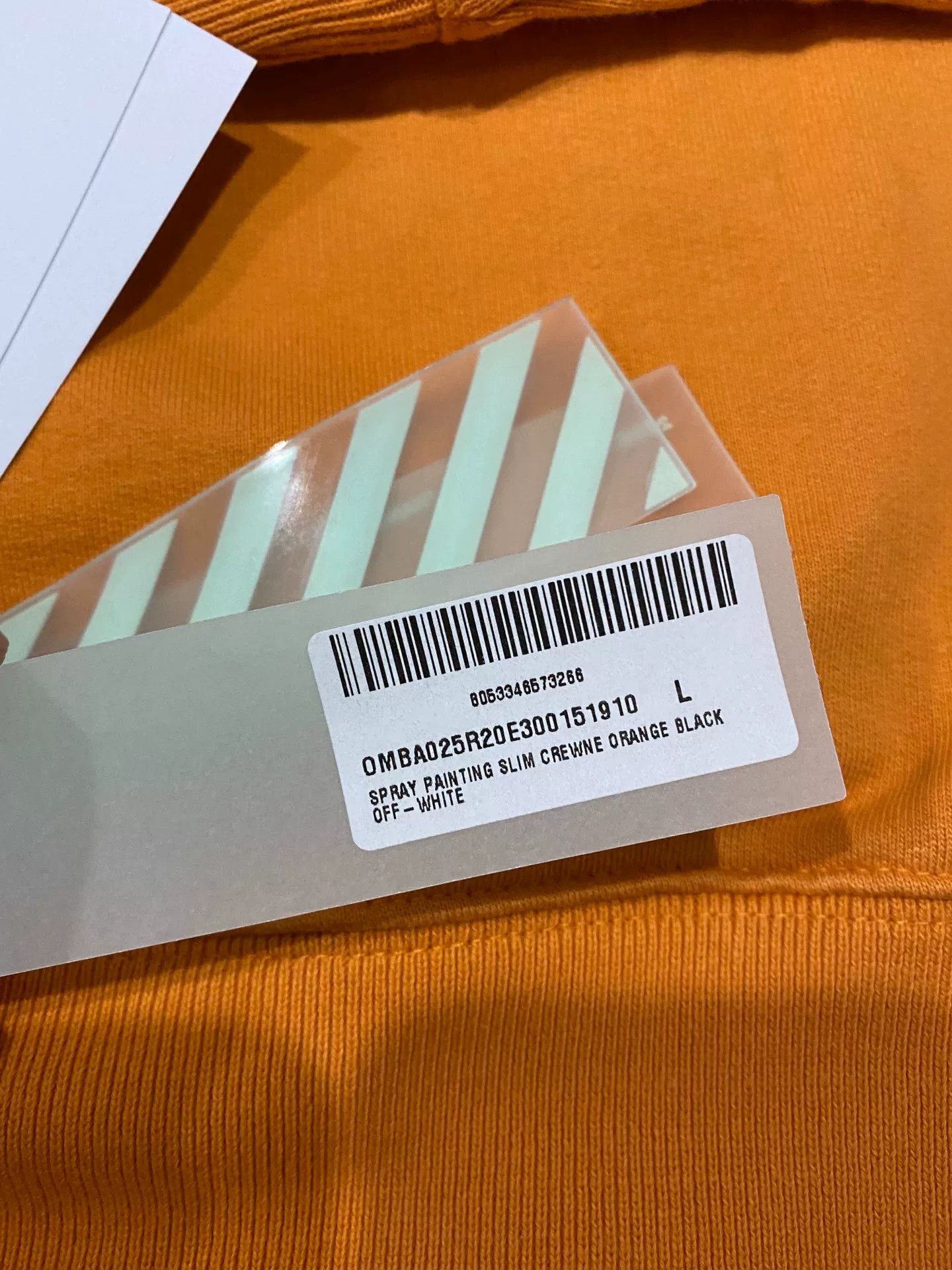 Off-White off white spray print long sleeve sweatshirt Size US M / EU 48-50 / 2 - 6 Thumbnail