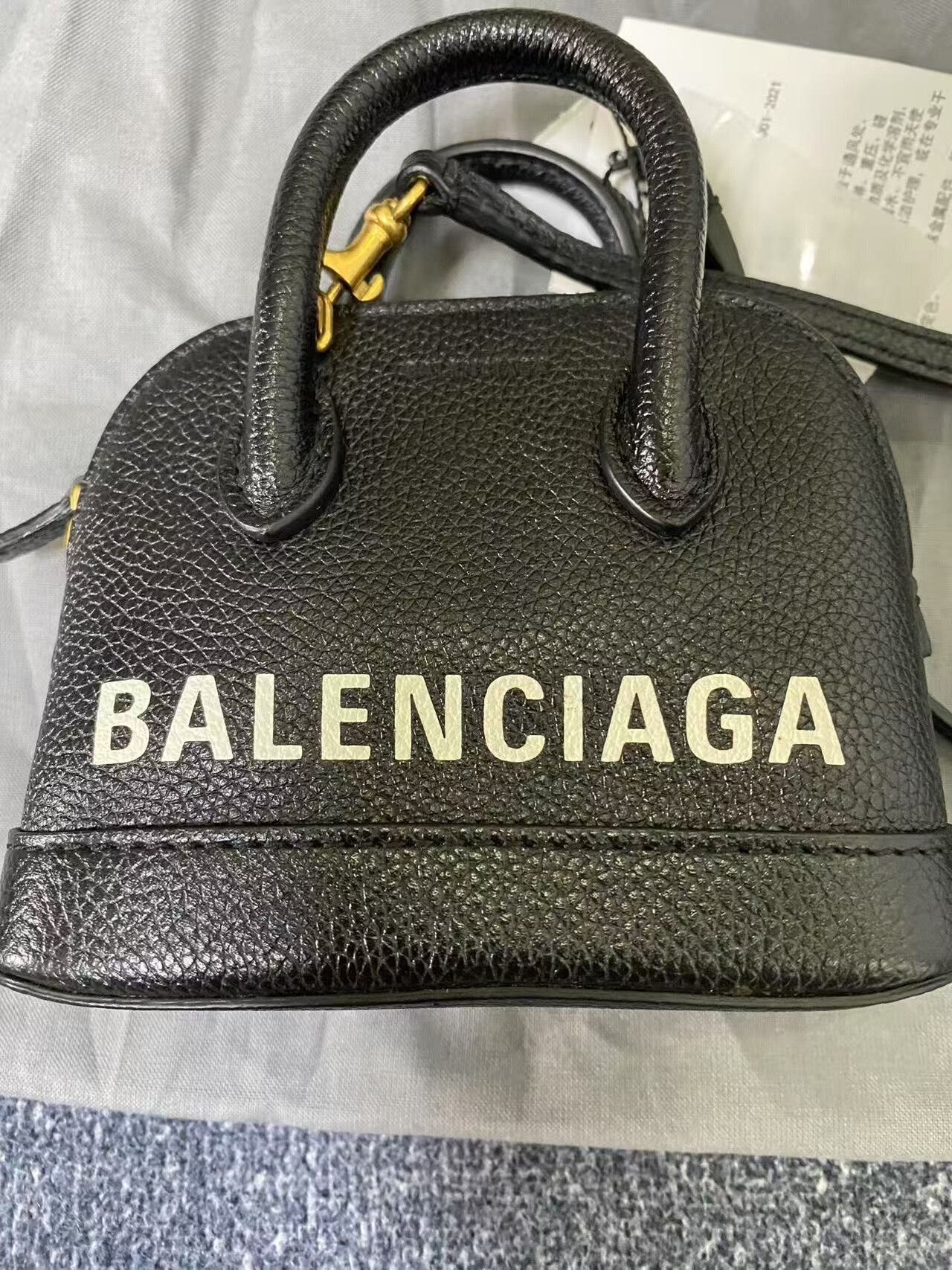 Balenciaga balenciaga mini shell shoulder bag black Size ONE SIZE - 6 Thumbnail