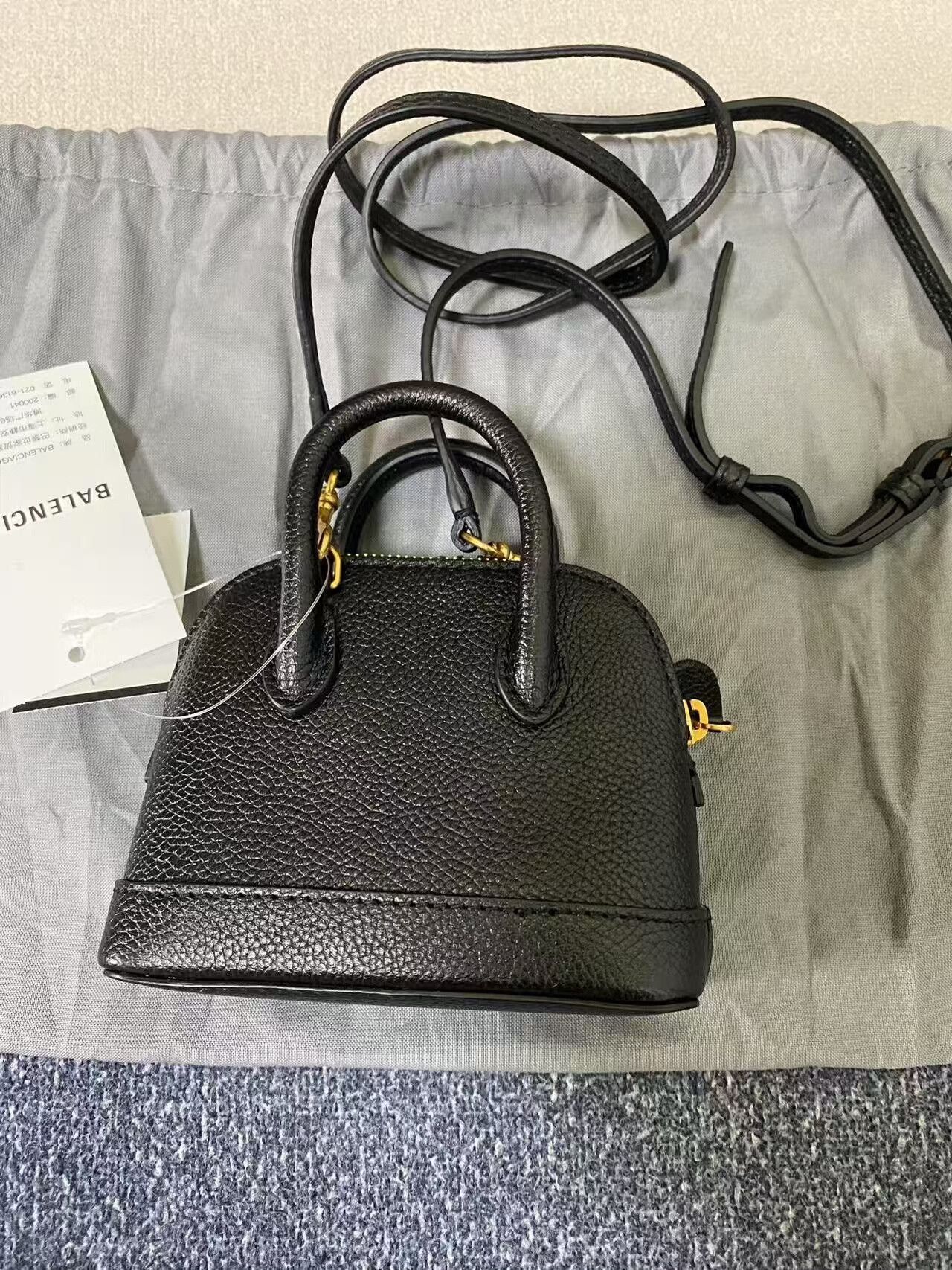 Balenciaga balenciaga mini shell shoulder bag black Size ONE SIZE - 5 Thumbnail