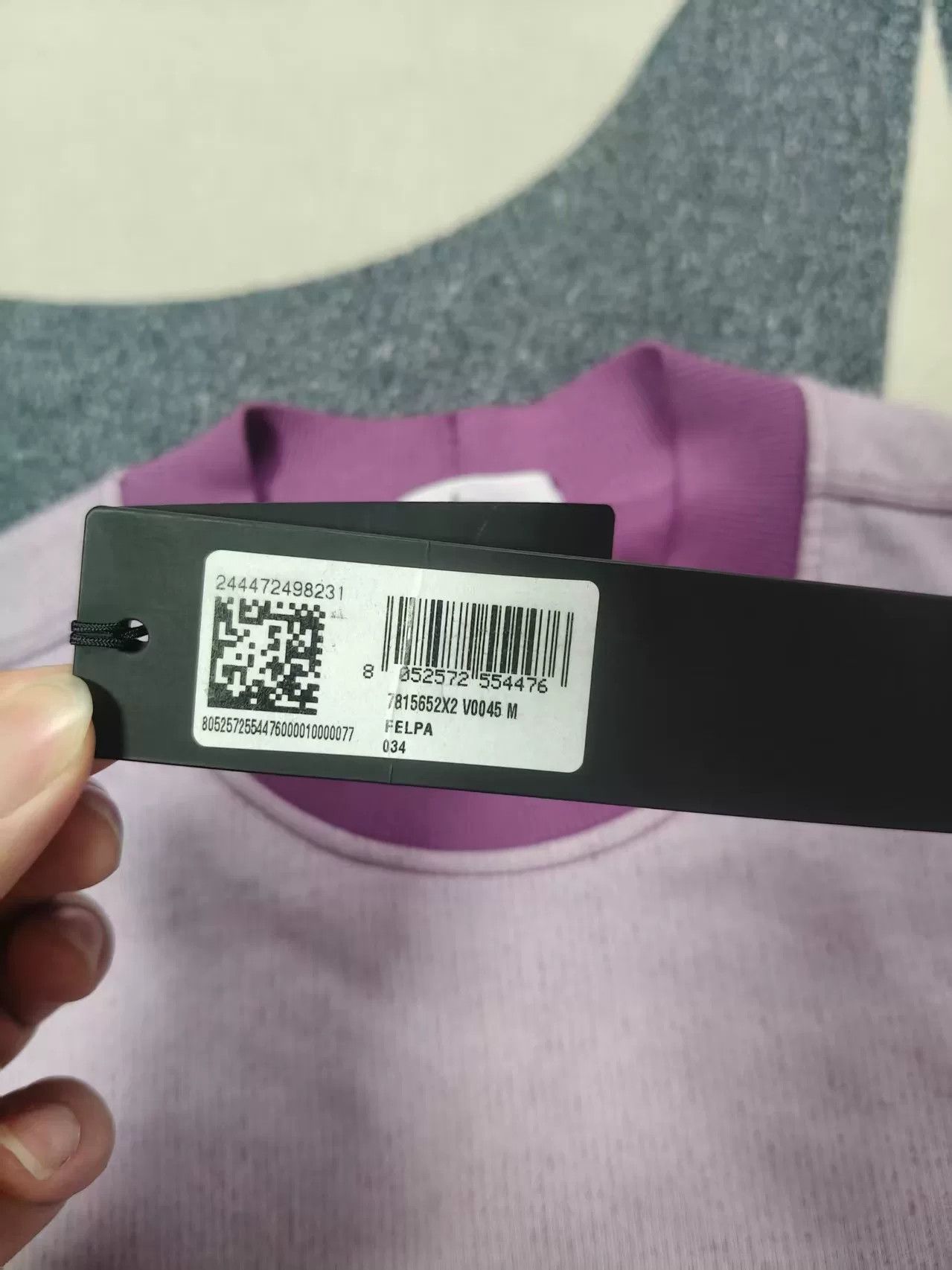 Stone Island stone island purple letter print sweatshirt m/L Size US M / EU 48-50 / 2 - 4 Thumbnail