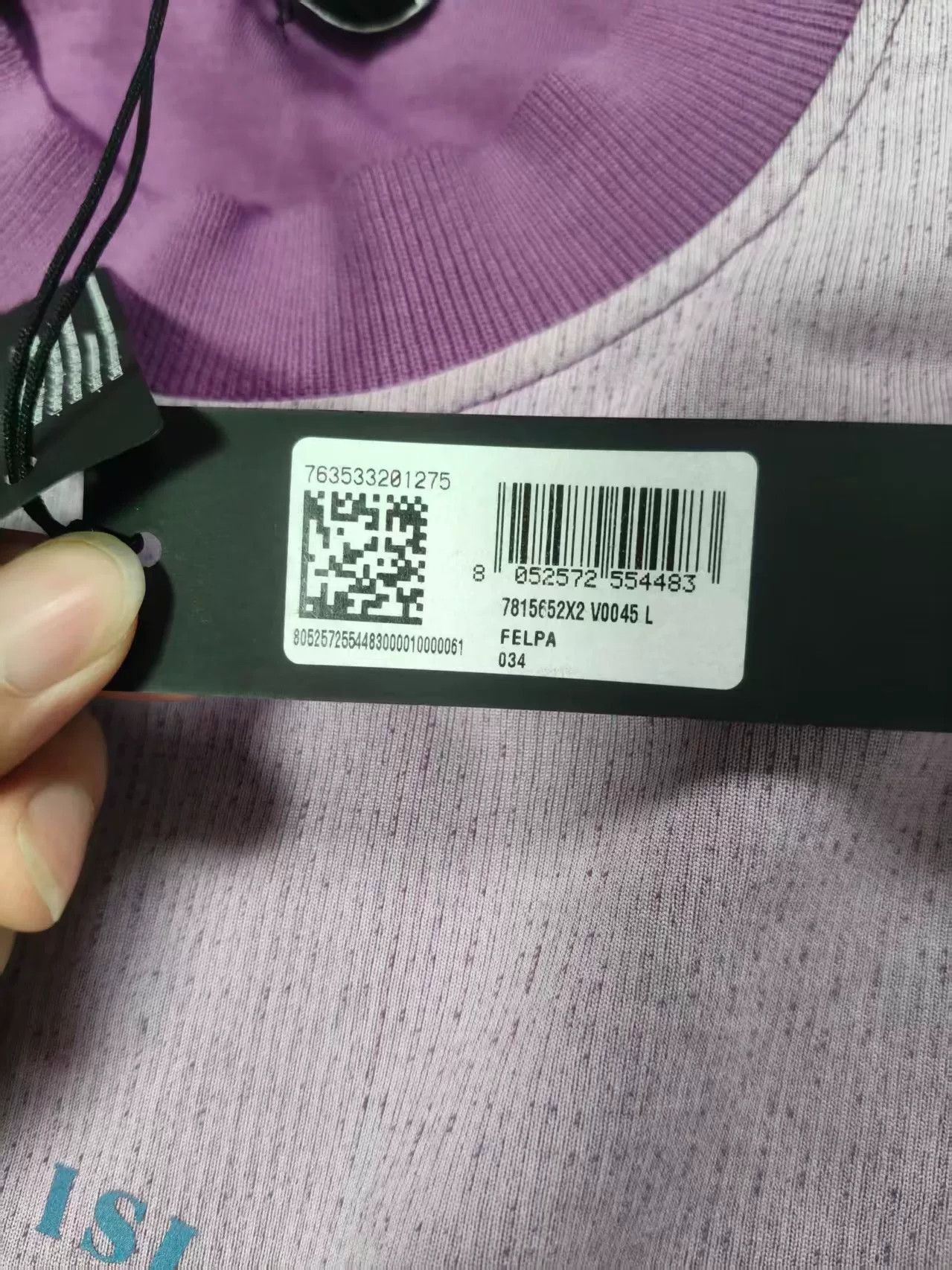 Stone Island stone island purple letter print sweatshirt m/L Size US M / EU 48-50 / 2 - 6 Thumbnail