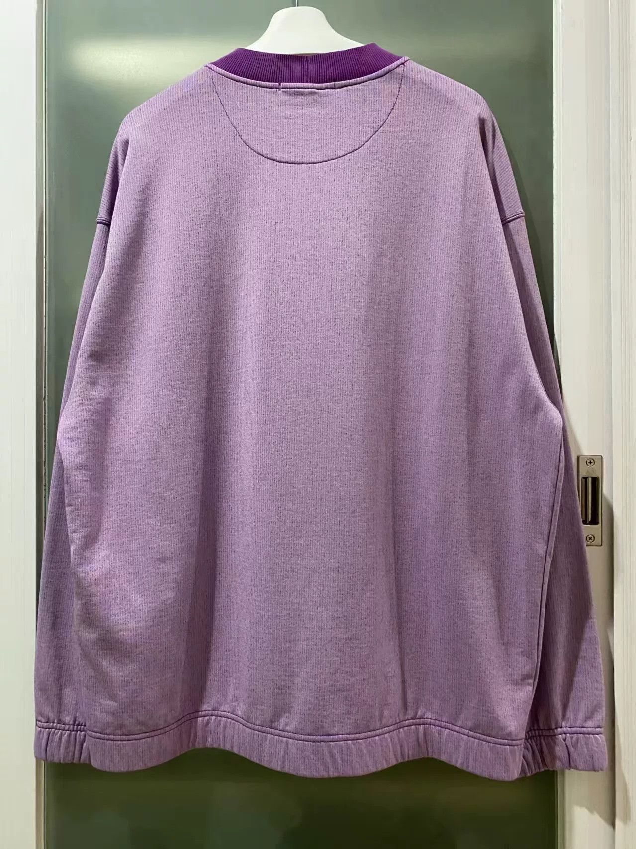 Stone Island stone island purple letter print sweatshirt m/L Size US M / EU 48-50 / 2 - 2 Thumbnail
