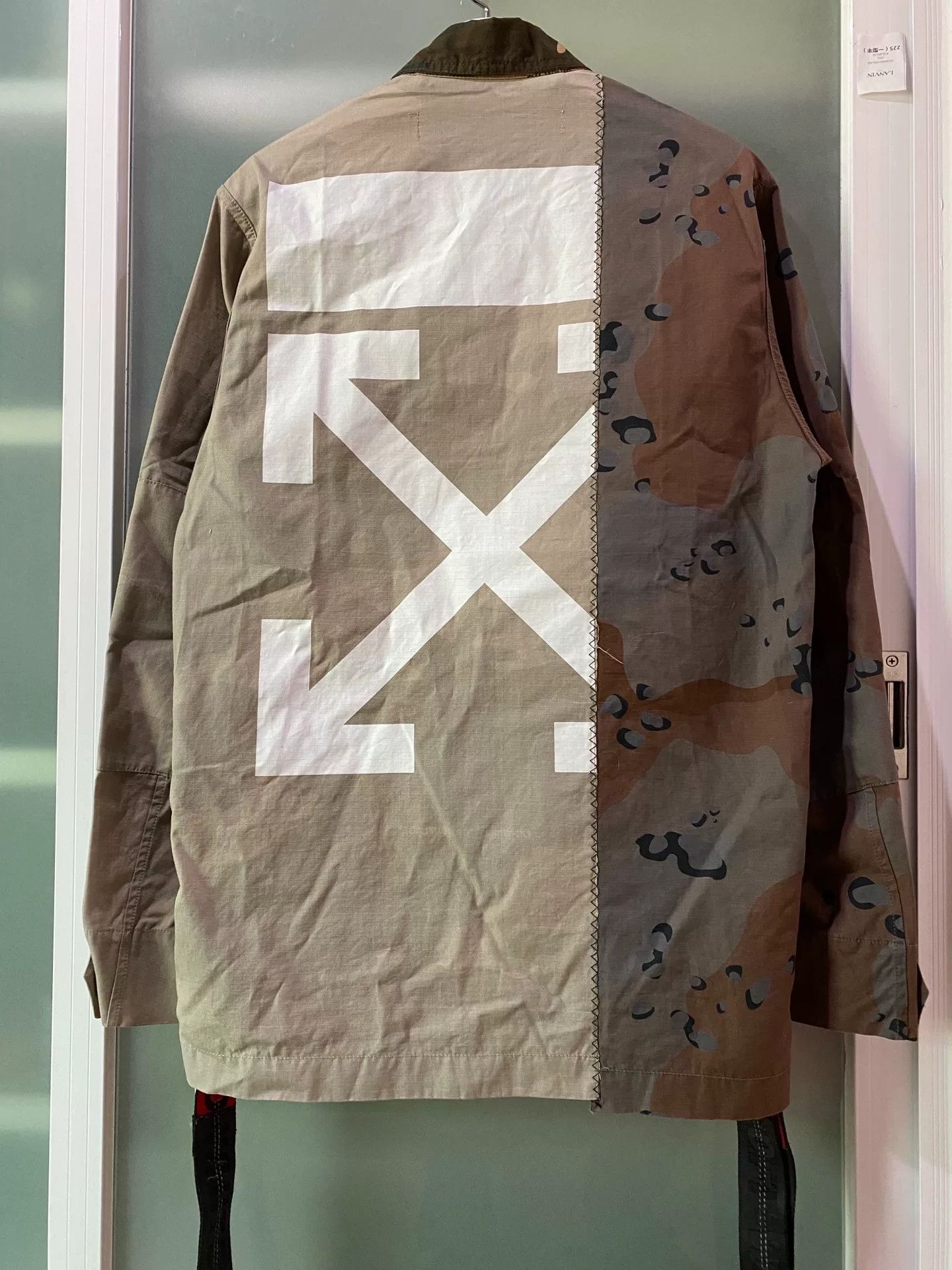 Off-White off white camouflage patchwork jacket Size US XS / EU 42 / 0 - 2 Thumbnail