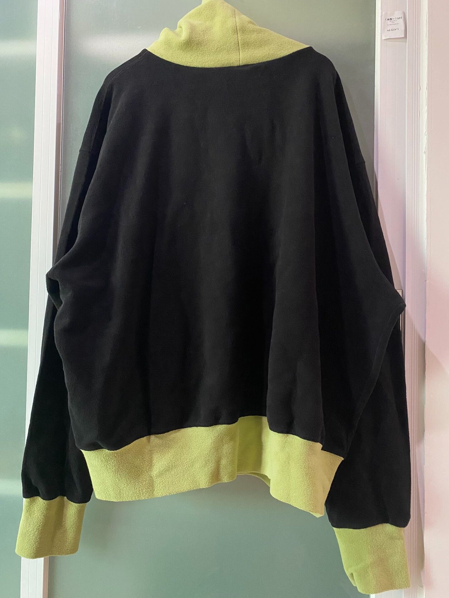WE11DONE we11done color-block high neckline sweatshirt Size US L / EU 52-54 / 3 - 2 Thumbnail