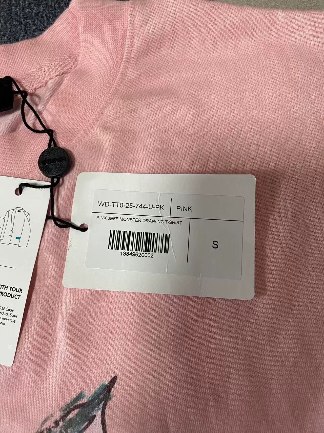 WE11DONE we11done pink short sleeve printed shirt Size US S / EU 44-46 / 1 - 4 Thumbnail