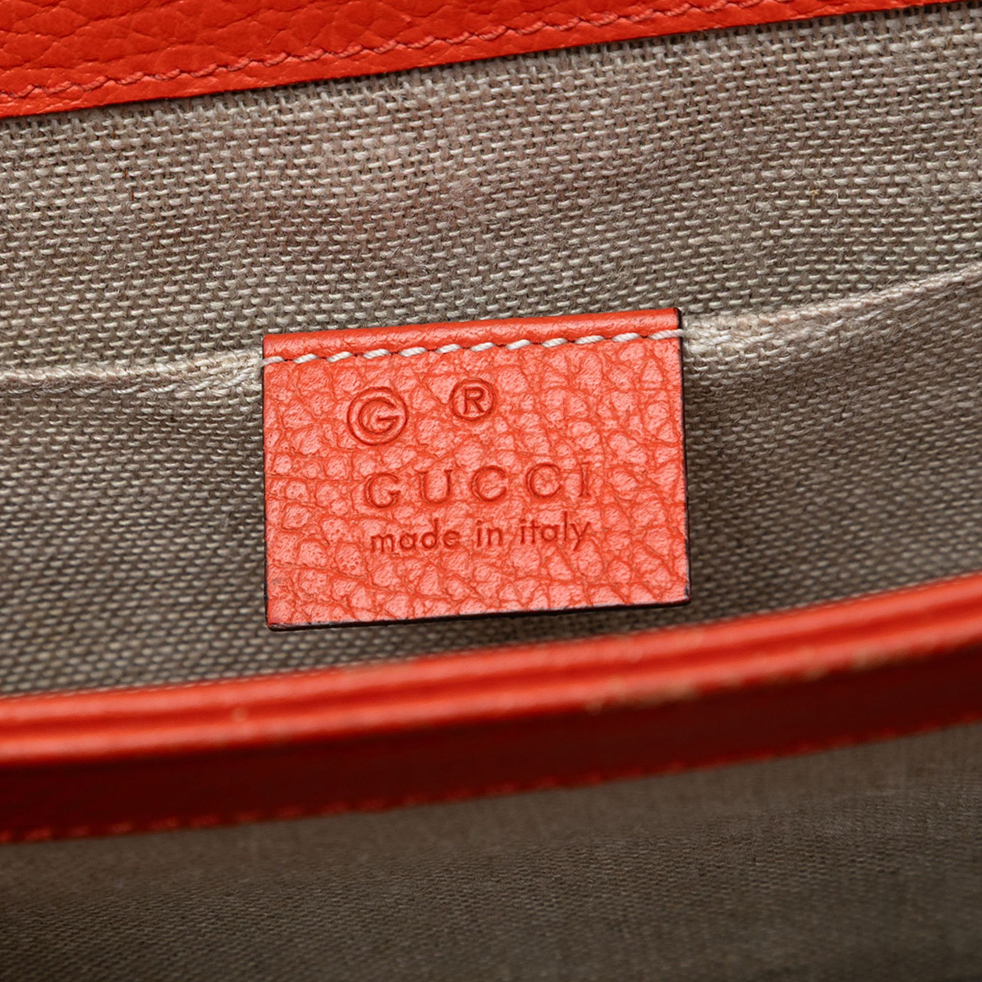 Gucci Gucci Small Dollar Calfskin Interlocking G Crossbody Size ONE SIZE - 5 Thumbnail