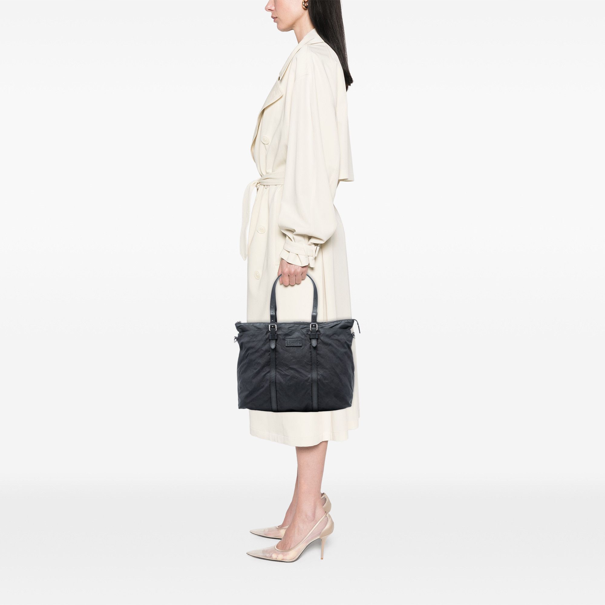 Gucci Gucci GG Nylon Satchel Size ONE SIZE - 7 Thumbnail
