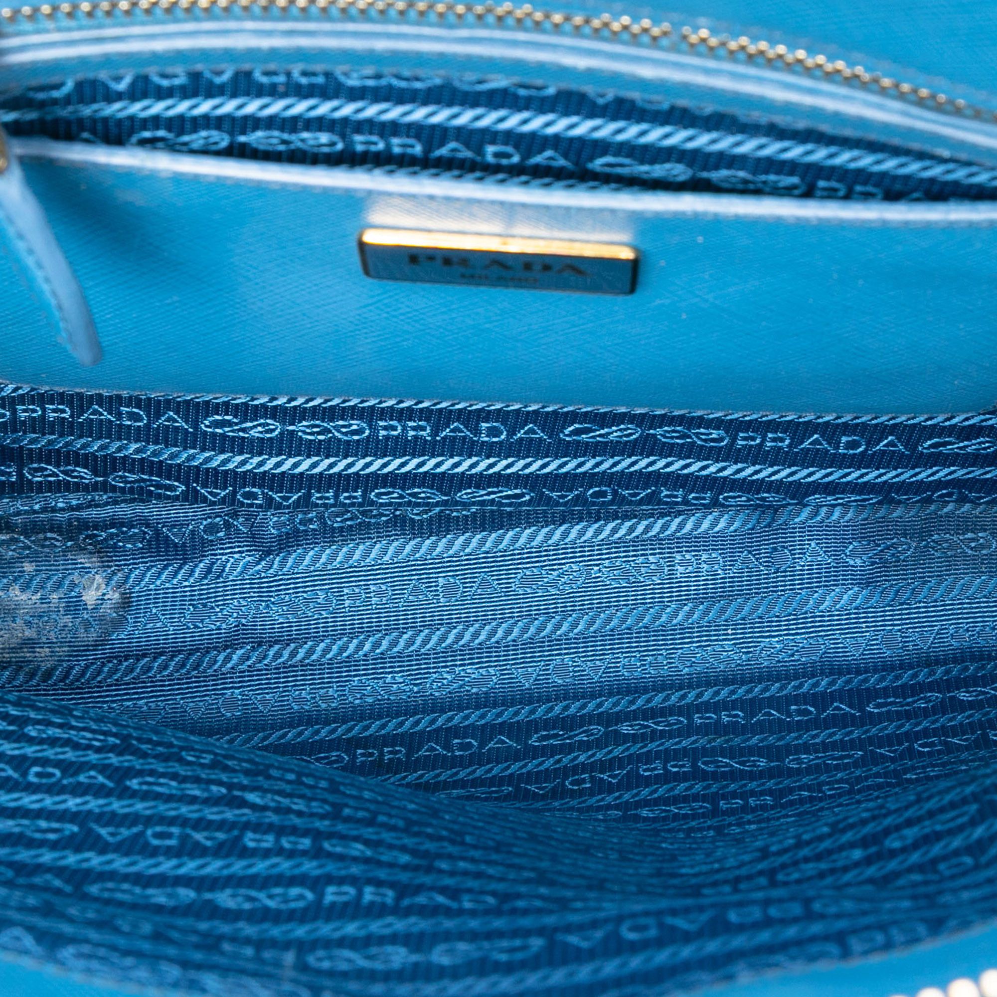 Prada Prada Saffiano Lux Parabole Tote Size ONE SIZE - 4 Thumbnail