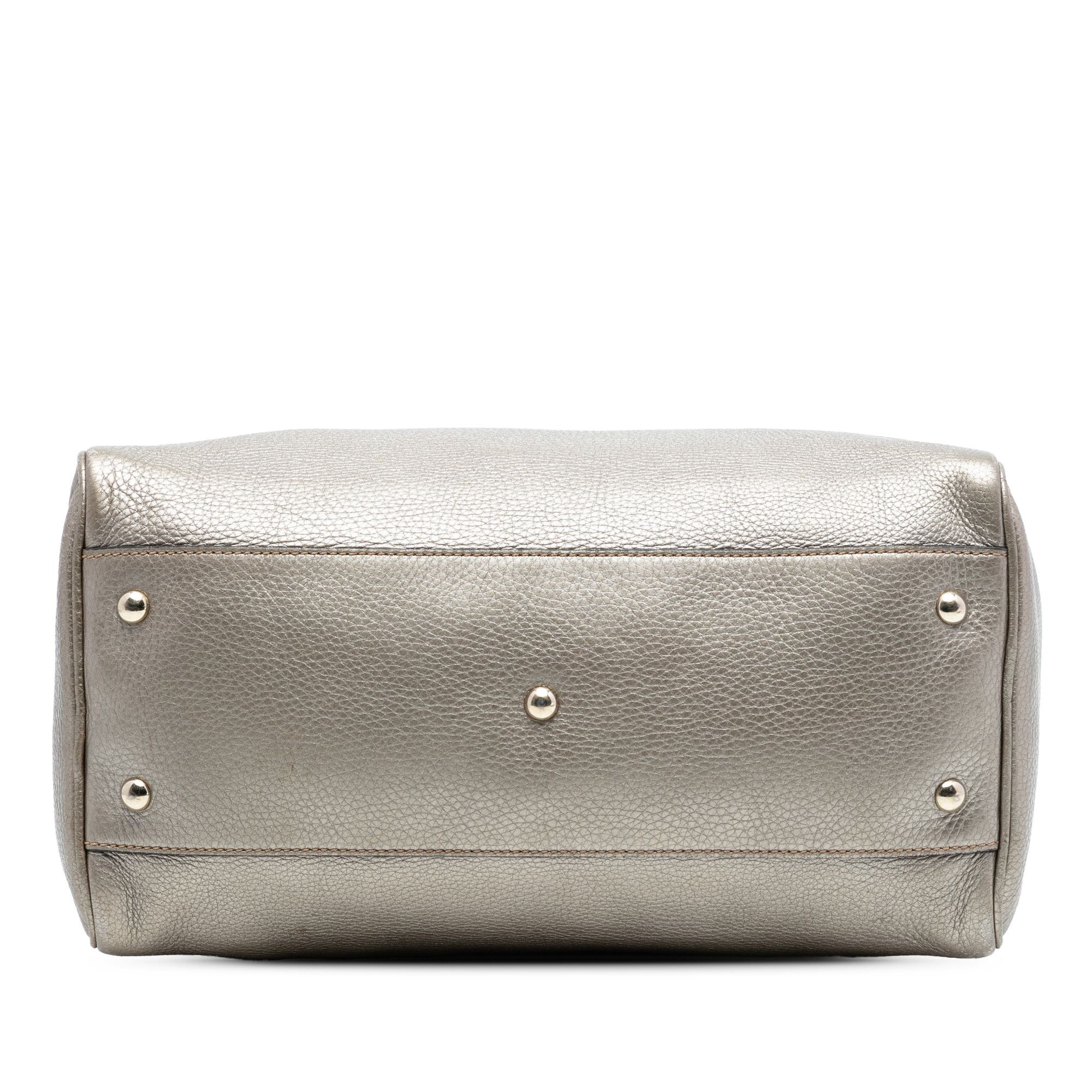Gucci Gucci Medium Calfskin Bamboo Shopper Boston Bag Size ONE SIZE - 3 Thumbnail