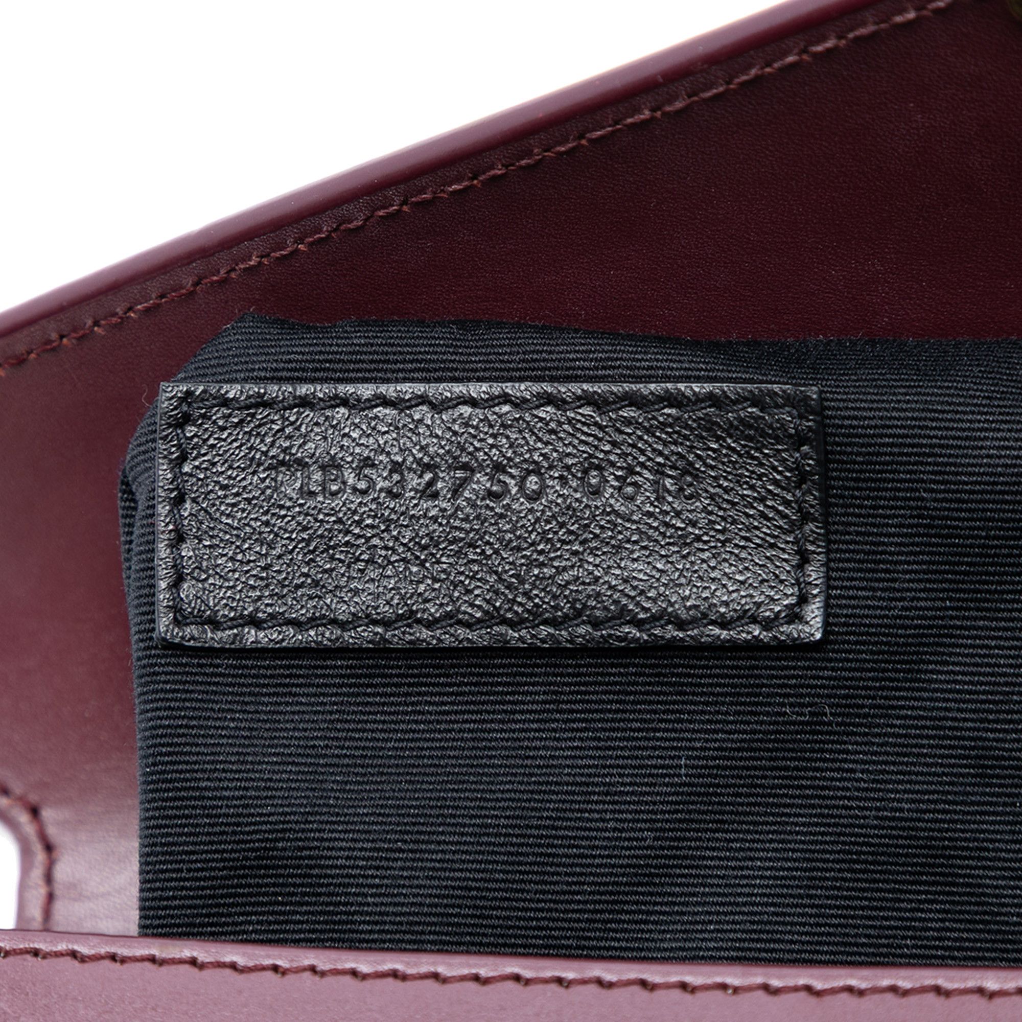 Yves Saint Laurent Yves Saint Laurent Smooth Calfskin Monogram Cassandra Clasp Bag Size ONE SIZE - 6 Thumbnail
