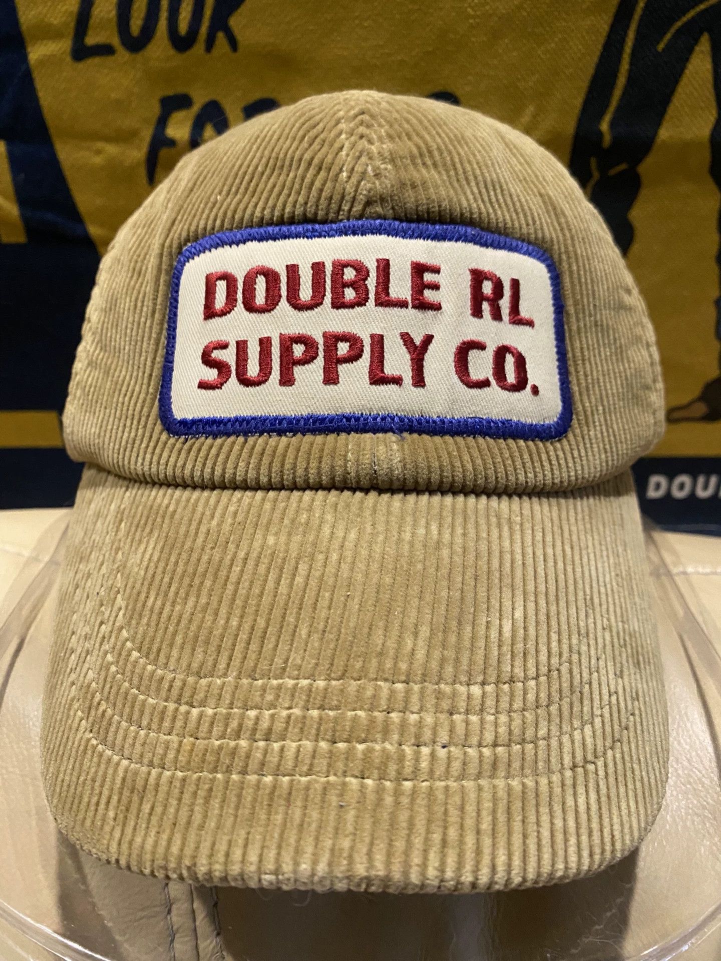 RRL Ralph Lauren Double RL Corduroy Baseball Cap Size ONE SIZE - 4 Thumbnail