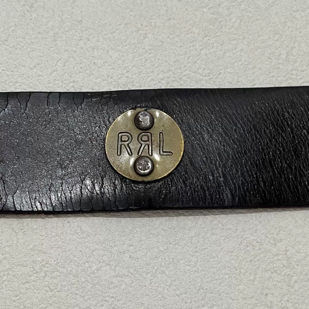 RRL Ralph Lauren RRL Classic Military Style Leather Belt Size ONE SIZE - 3 Thumbnail