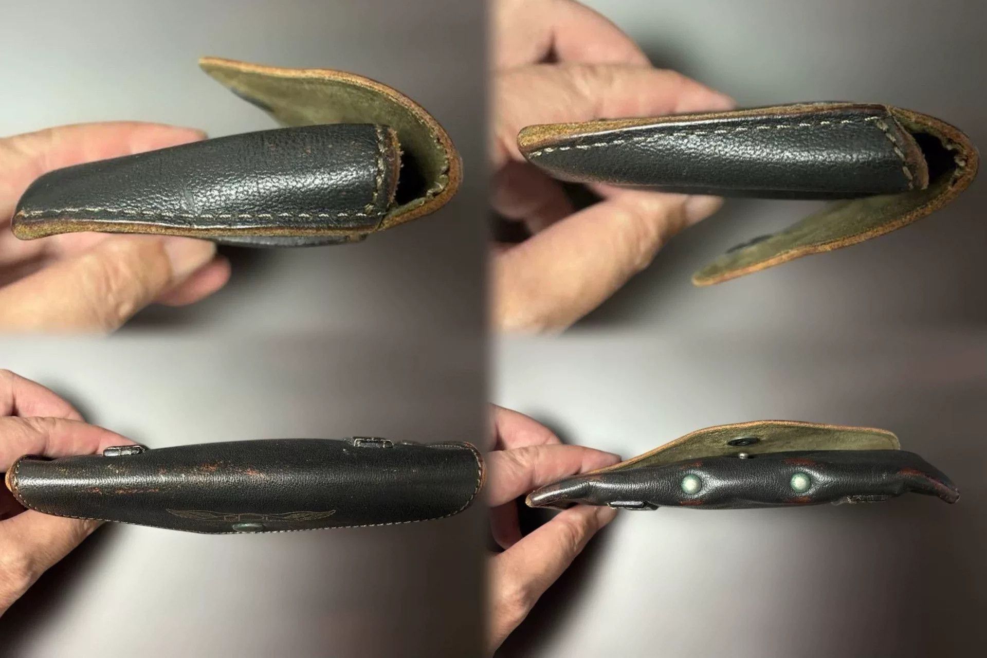 RRL Ralph Lauren Rare RRL Vintage Leather Waist Bag Size ONE SIZE - 6 Thumbnail