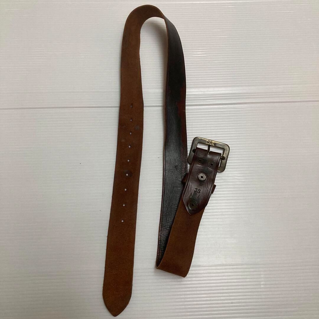 RRL Ralph Lauren RRL Double RL Rare Leather Belt Size ONE SIZE - 7 Thumbnail