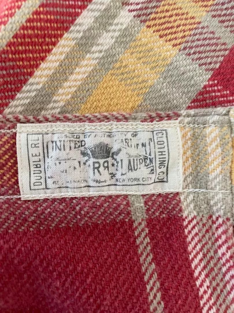 RRL Ralph Lauren Ralph Lauren Flannel Plaid Shirt Size US XS / EU 42 / 0 - 4 Thumbnail