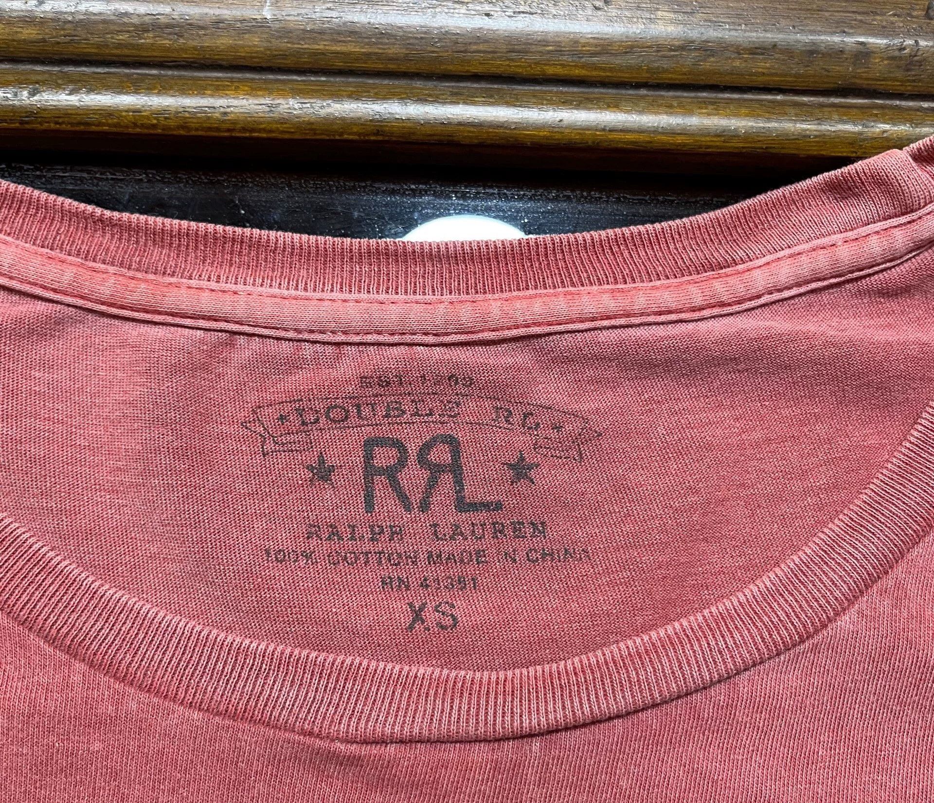 RRL Ralph Lauren Rare Double RL Indian Arrow T-shirt Size US XS / EU 42 / 0 - 4 Thumbnail