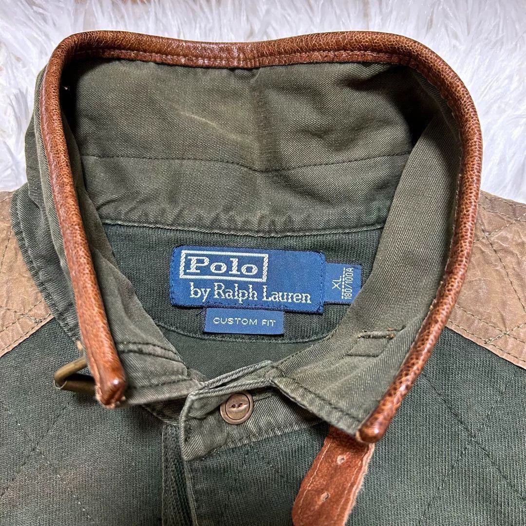 RRL Ralph Lauren Ralph Lauren Vintage Moto Long Sleeve Shirt Size US XL / EU 56 / 4 - 7 Thumbnail
