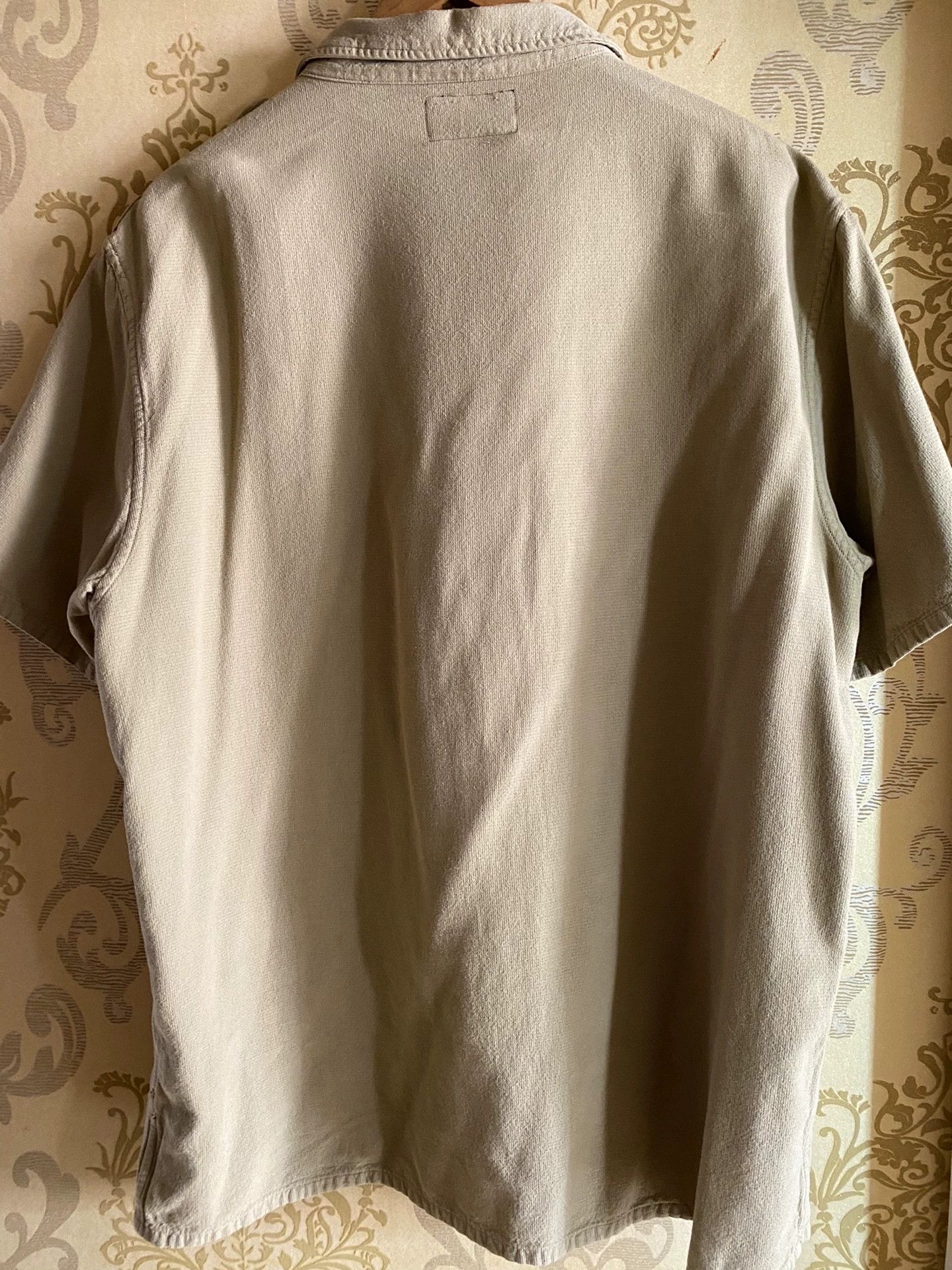 RRL Ralph Lauren RRL Cotton Dobby Camp Shirt for Men Size US XL / EU 56 / 4 - 5 Thumbnail