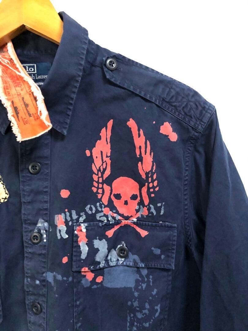 Ralph Lauren Blue Label Rare Ralph Lauren Vintage Workshirt Jacket Size US L / EU 52-54 / 3 - 6 Thumbnail