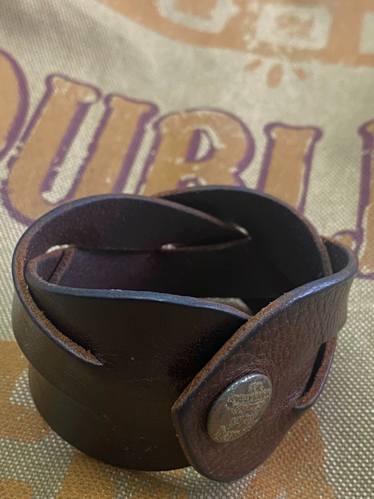 RRL Ralph Lauren Double RL Navajo Leather Bracelet Size ONE SIZE - 2 Thumbnail