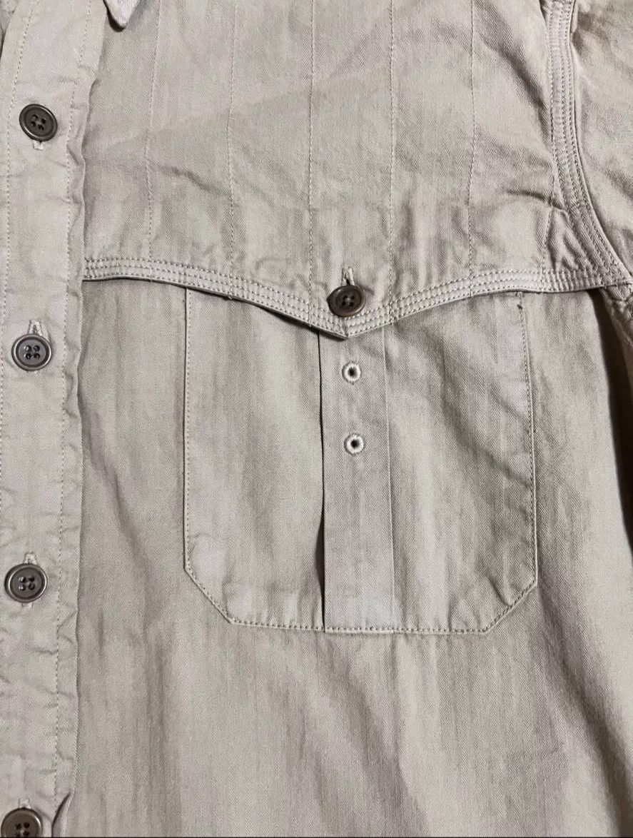 RRL Ralph Lauren Military Style Gurkha Shirt Size US XL / EU 56 / 4 - 4 Thumbnail