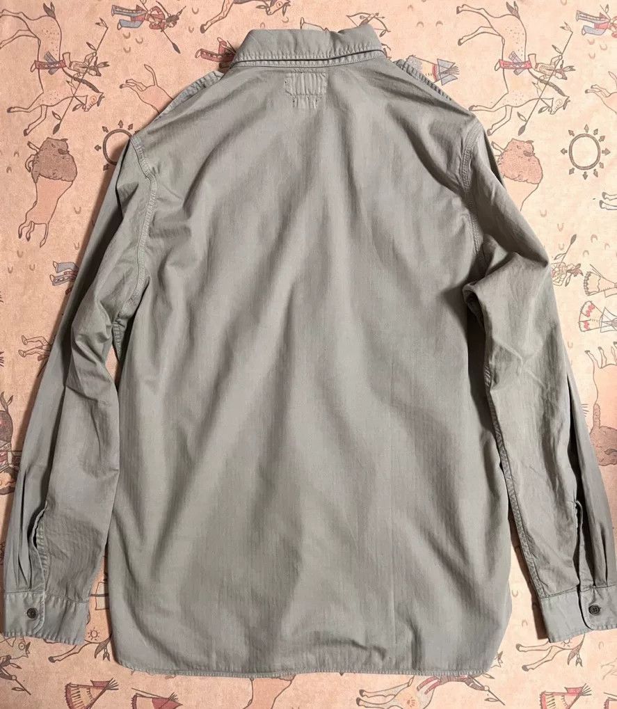 RRL Ralph Lauren Military Style Gurkha Shirt Size US XL / EU 56 / 4 - 5 Thumbnail