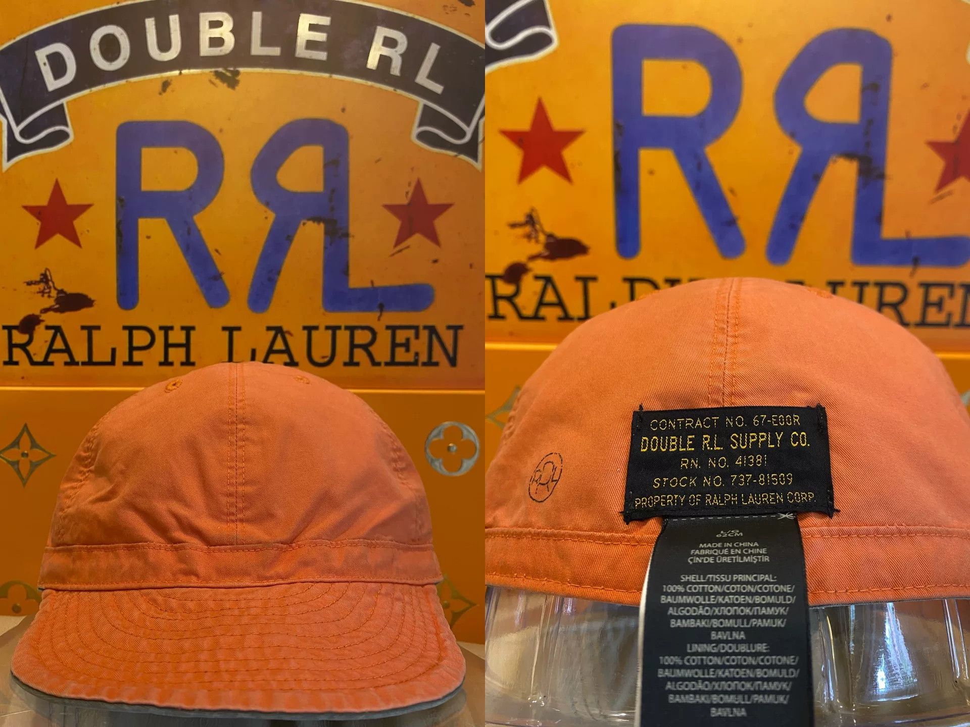 RRL Ralph Lauren RRL Military Soft Brim Mechanic Cap Size ONE SIZE - 6 Thumbnail