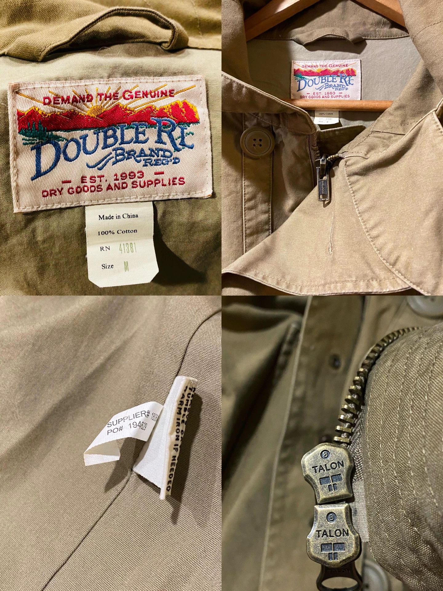 RRL Ralph Lauren Vintage Double RL Military Parka Jacket Size US M / EU 48-50 / 2 - 4 Thumbnail