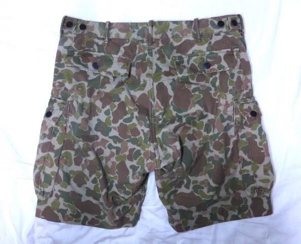 RRL Ralph Lauren RRL Duck Hunter Camo Cargo Shorts Size US 36 / EU 52 - 4 Thumbnail