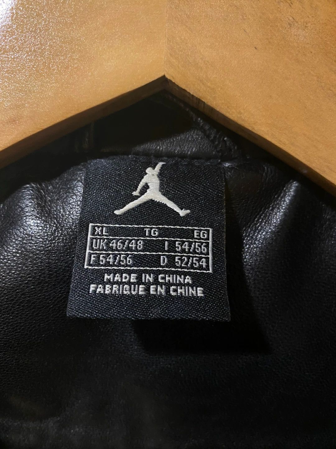 Jordan Brand Limited Edition Jordan Leather Jacket Size US XL / EU 56 / 4 - 6 Thumbnail