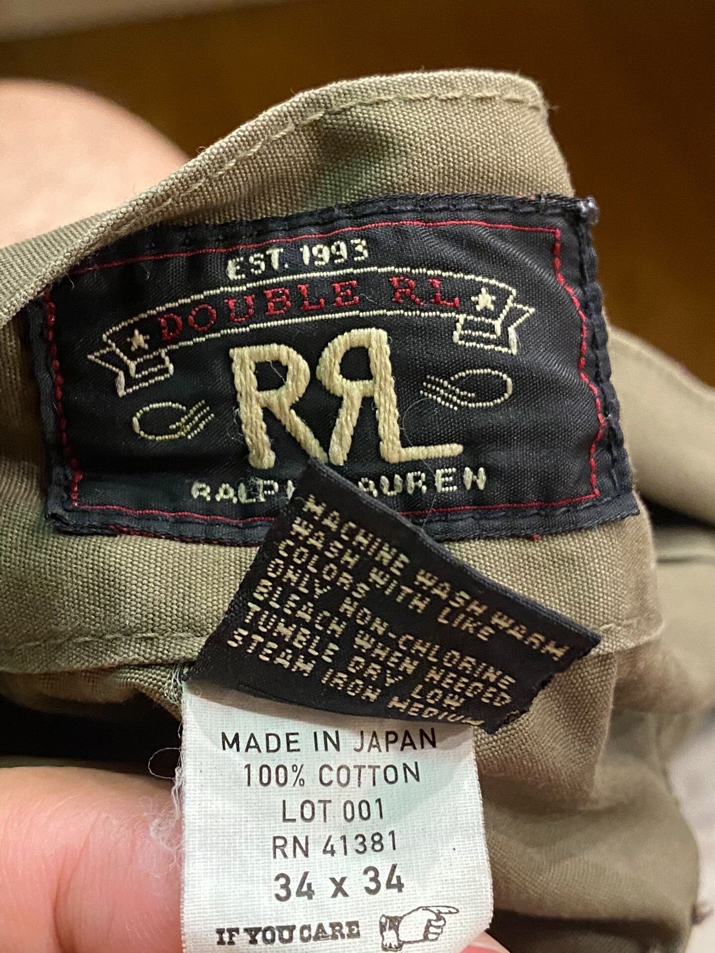 RRL Ralph Lauren Rare Ralph Lauren Military Cargo Pants Size US 34 / EU 50 - 6 Thumbnail