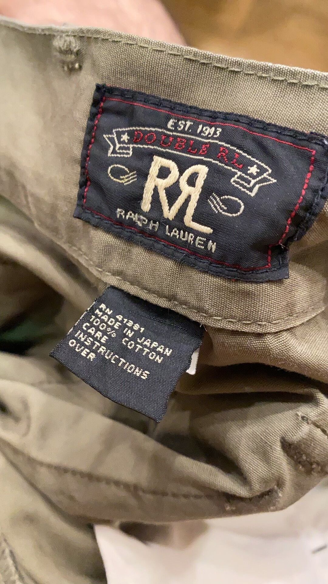 RRL Ralph Lauren Rare Ralph Lauren Military Cargo Pants Size US 34 / EU 50 - 5 Thumbnail